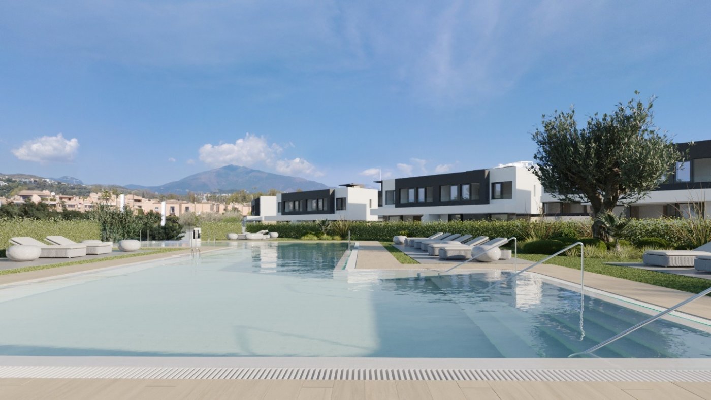 Promoción de villas pareadas en Atalaya, Estepona
