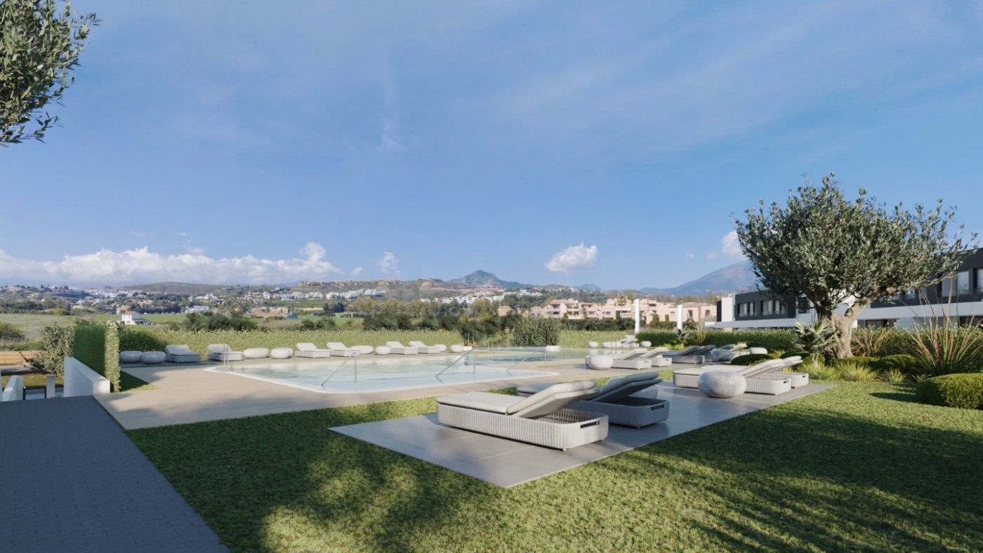 Promoción de villas pareadas en Atalaya, Estepona