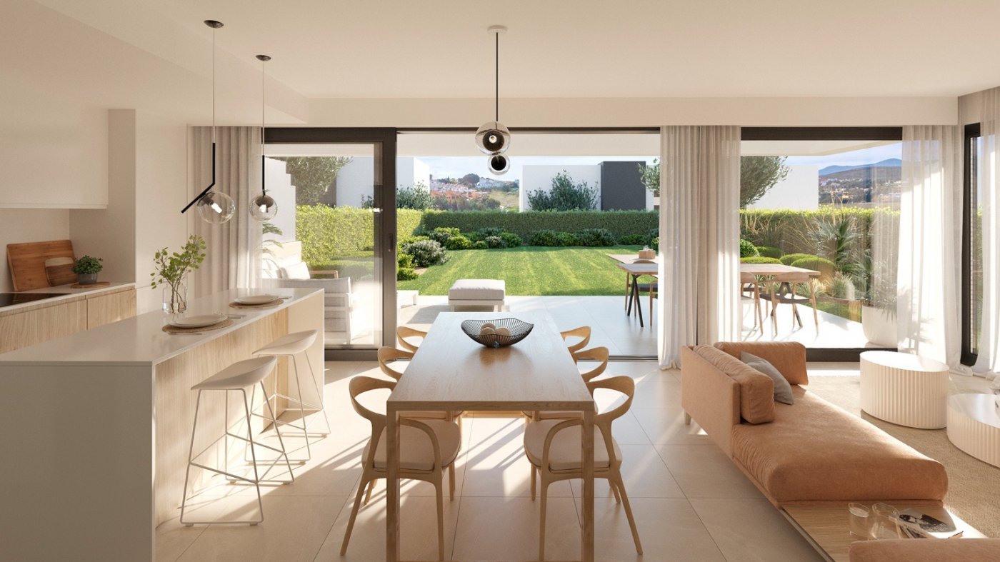 Promoción de villas pareadas en Atalaya, Estepona