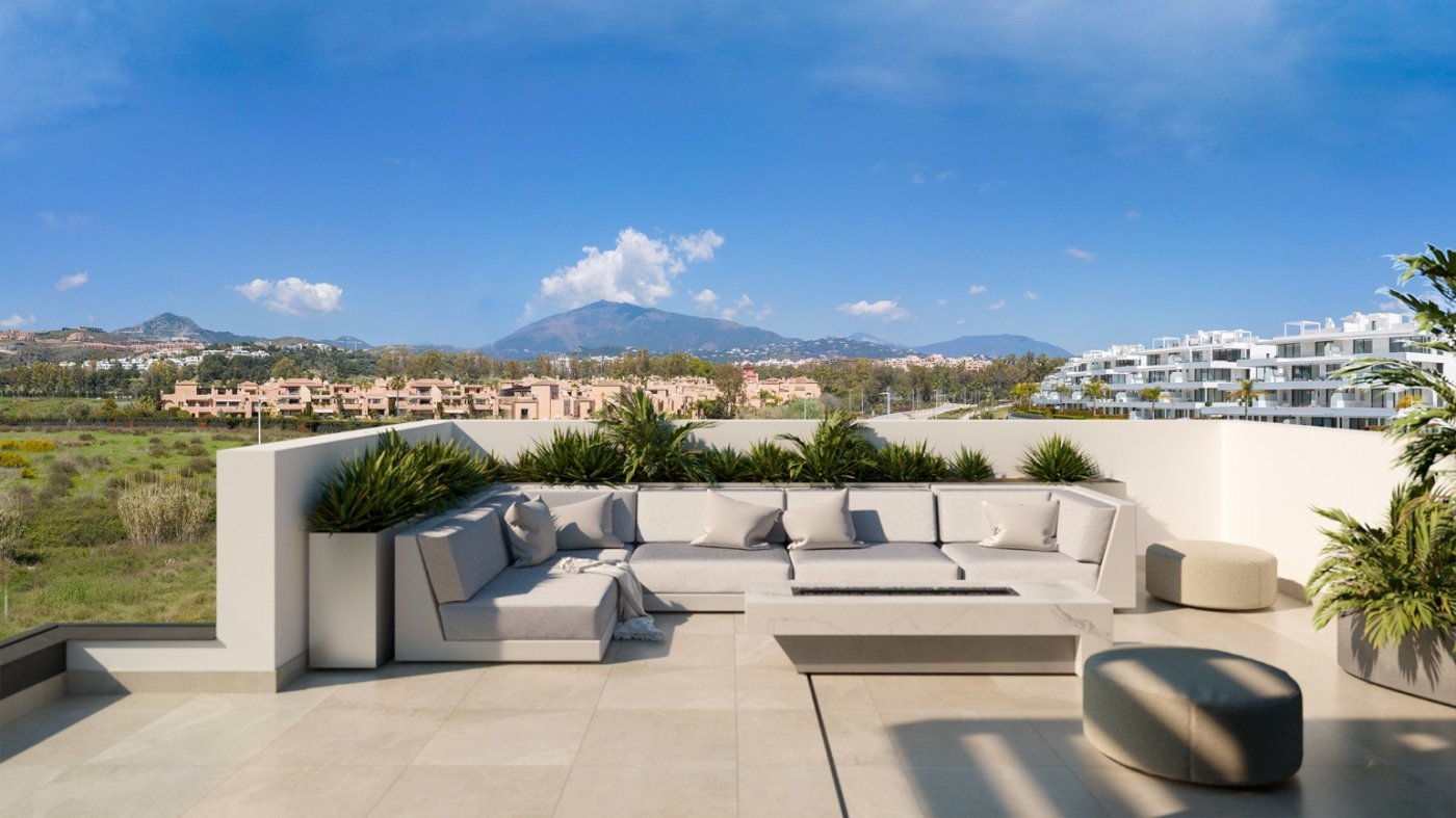 Promoción de villas pareadas en Atalaya, Estepona