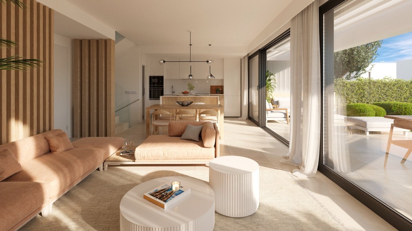 Promoción de villas pareadas en Atalaya, Estepona