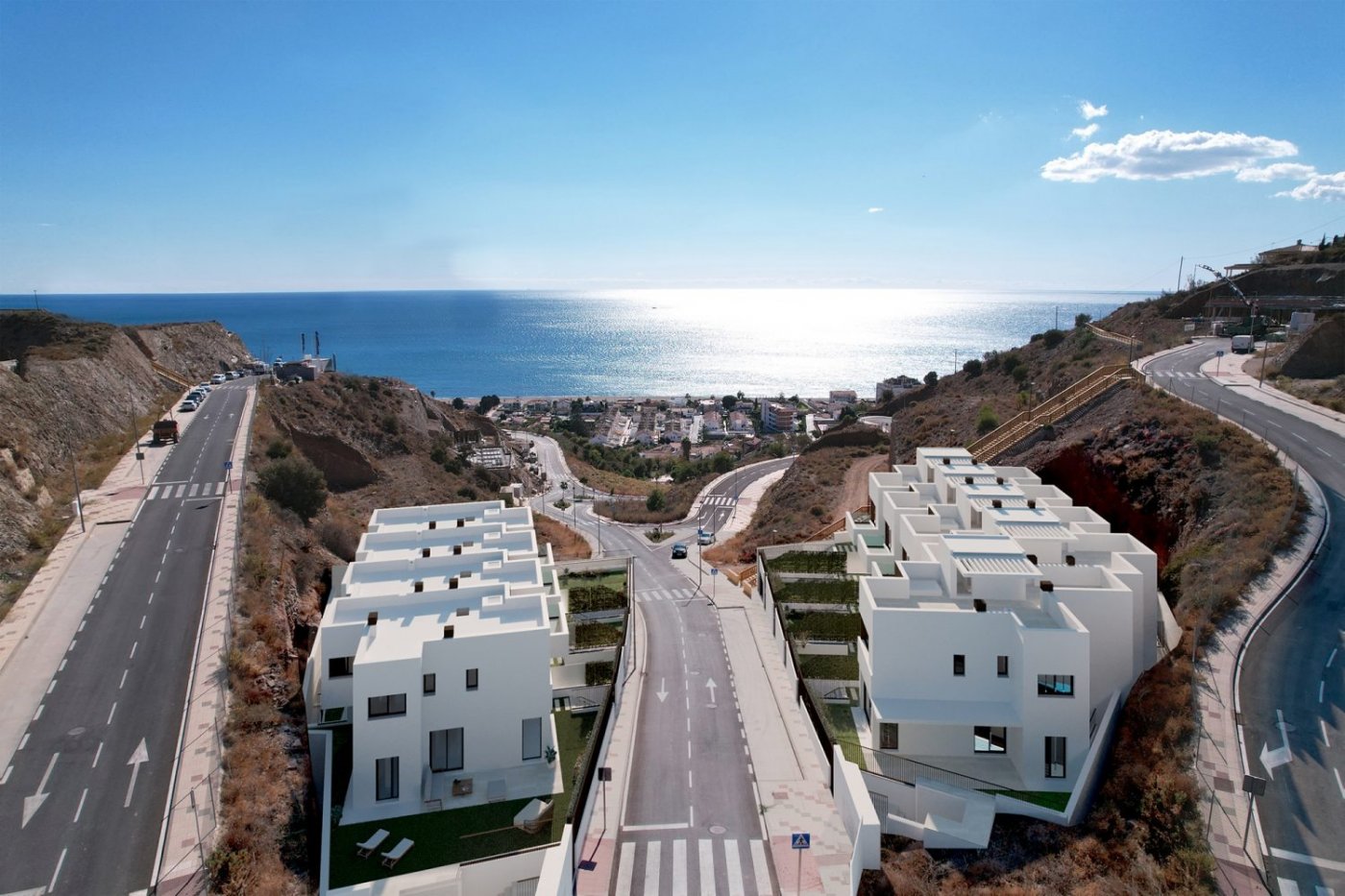 Chalets adosados de entrega inmediata en Rincón de la Victoria