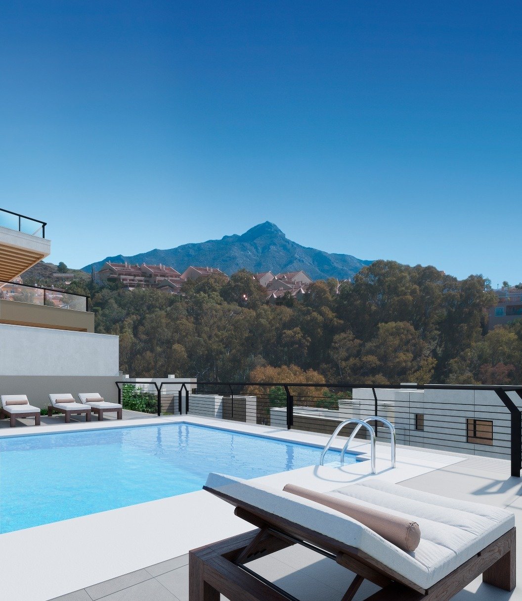 Modernos apartamentos en Nueva Andalucía
