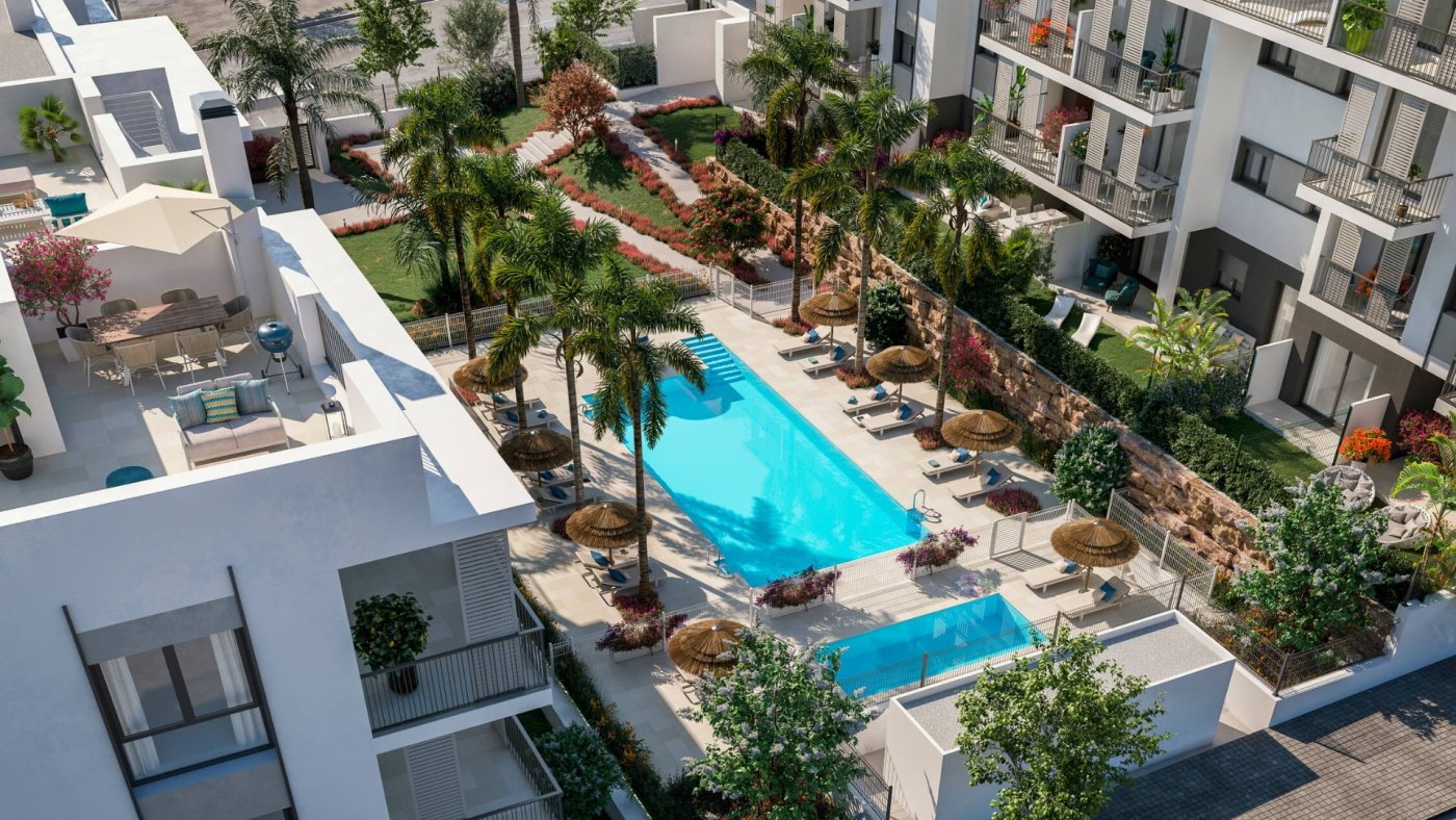 Promoción de viviendas en Estepona centro