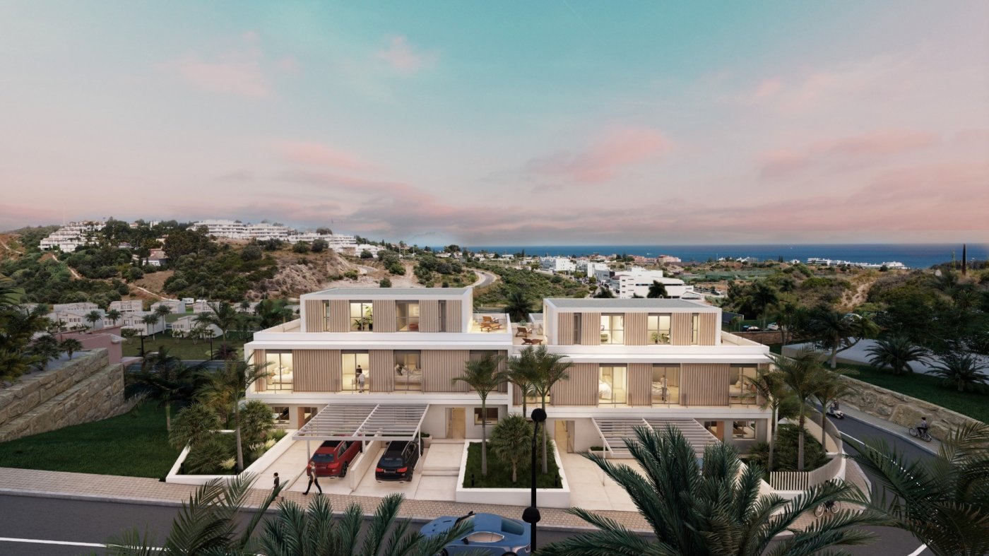 Promoción de villas adosadas en Estepona