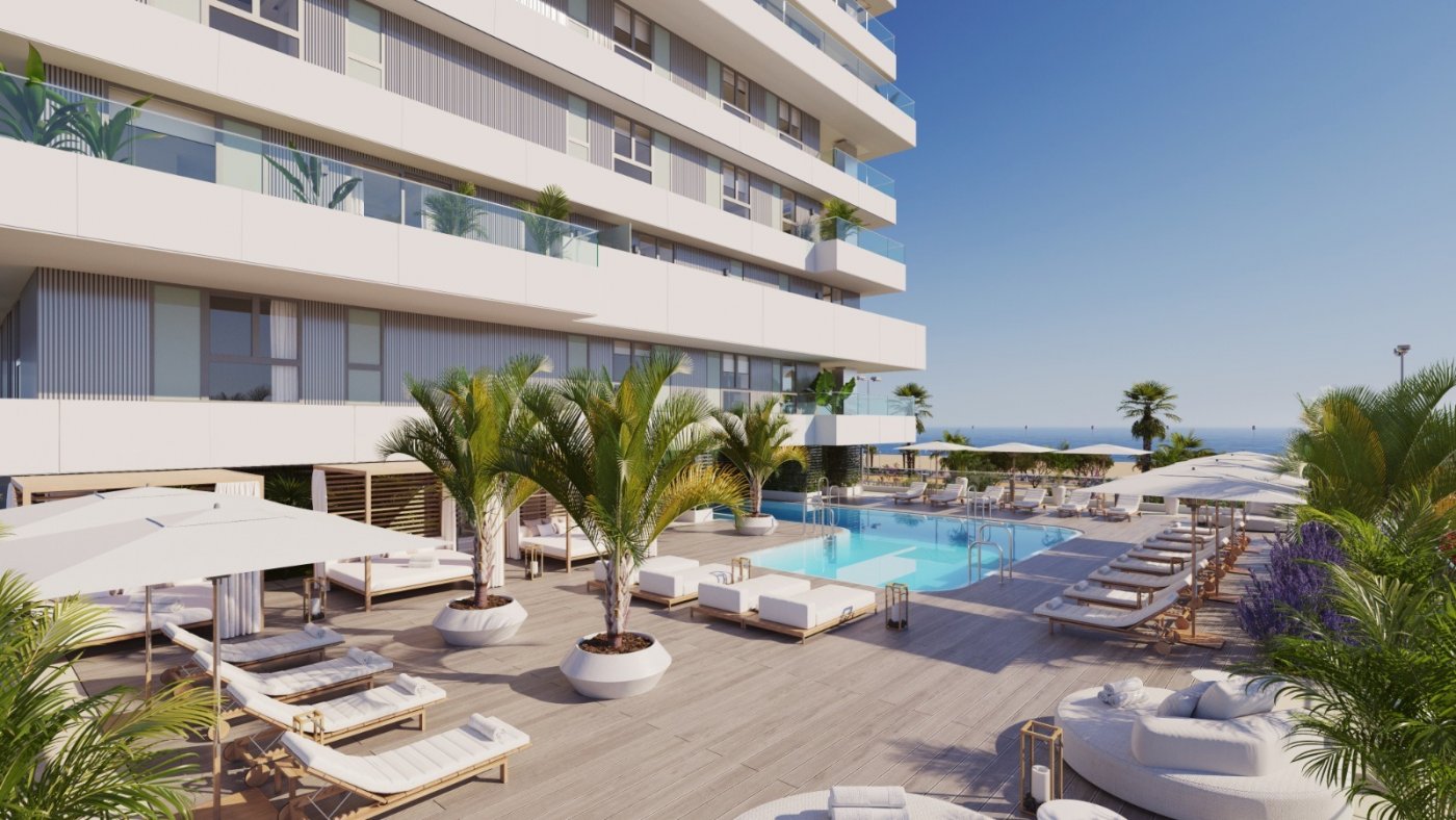 Promoción de viviendas de lujo en 1ª línea de playa en Málaga