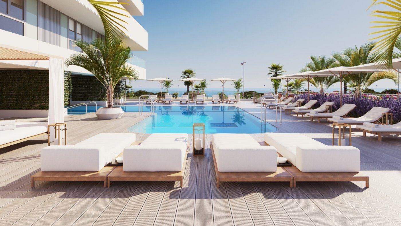 Promoción de viviendas de lujo en 1ª línea de playa en Málaga