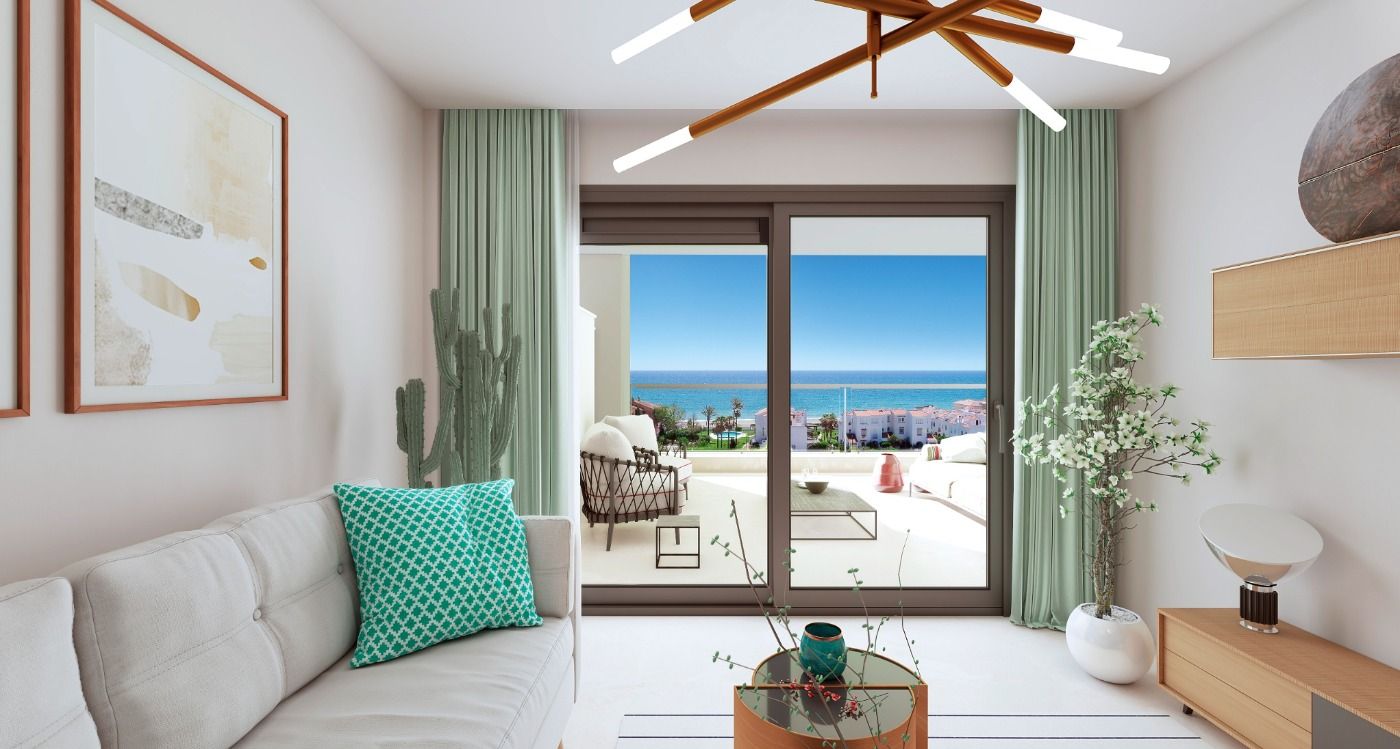 Promoción de viviendas en Casares Playa