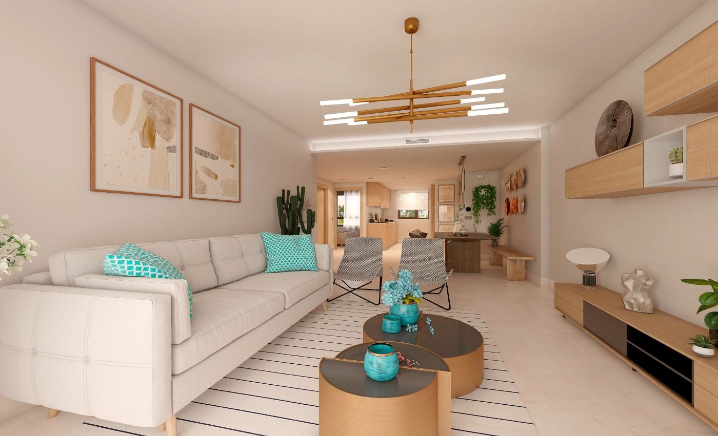 Promoción de viviendas en Casares Playa