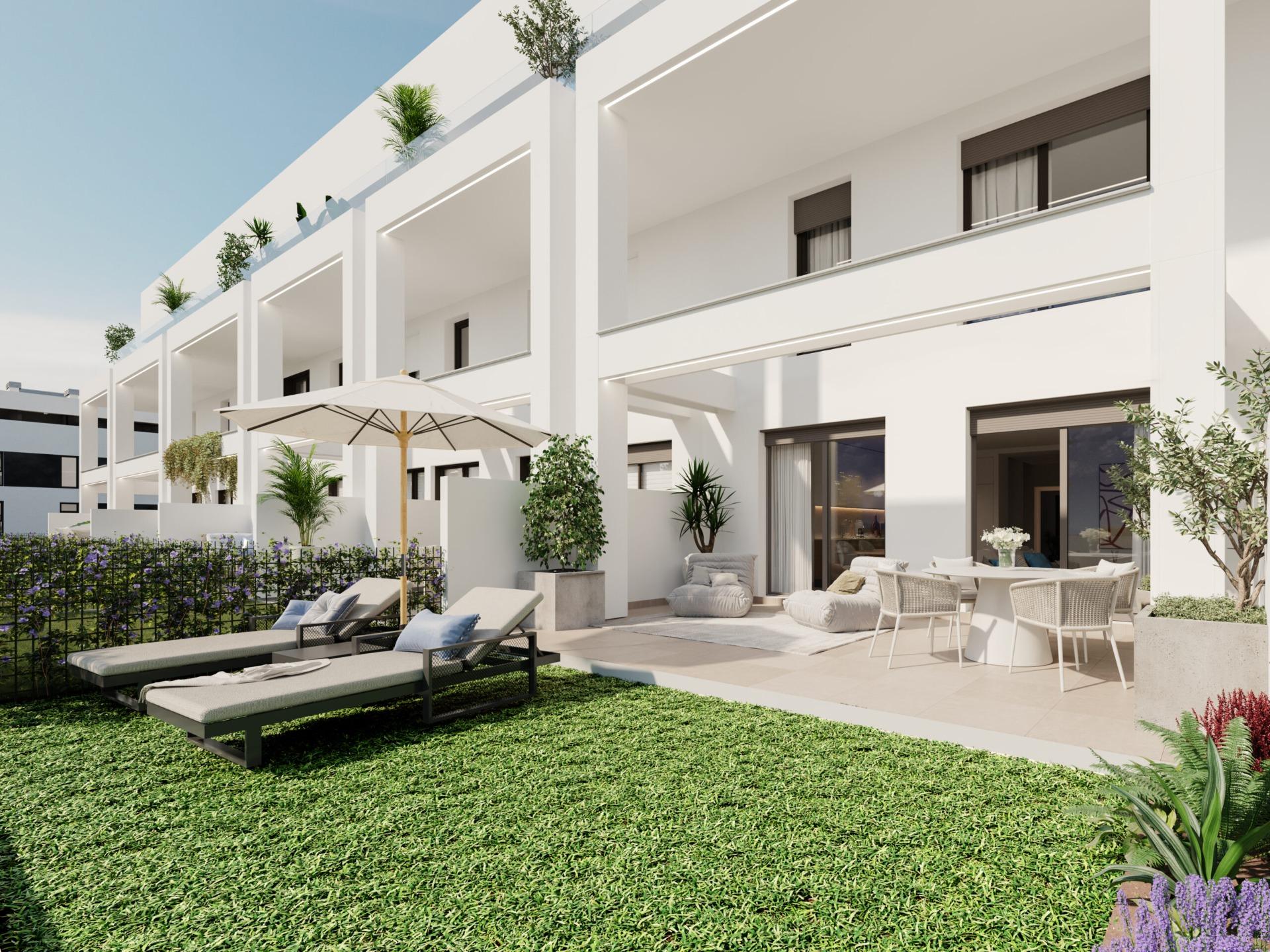 Neue Wohnanlage in Cancelada, Estepona