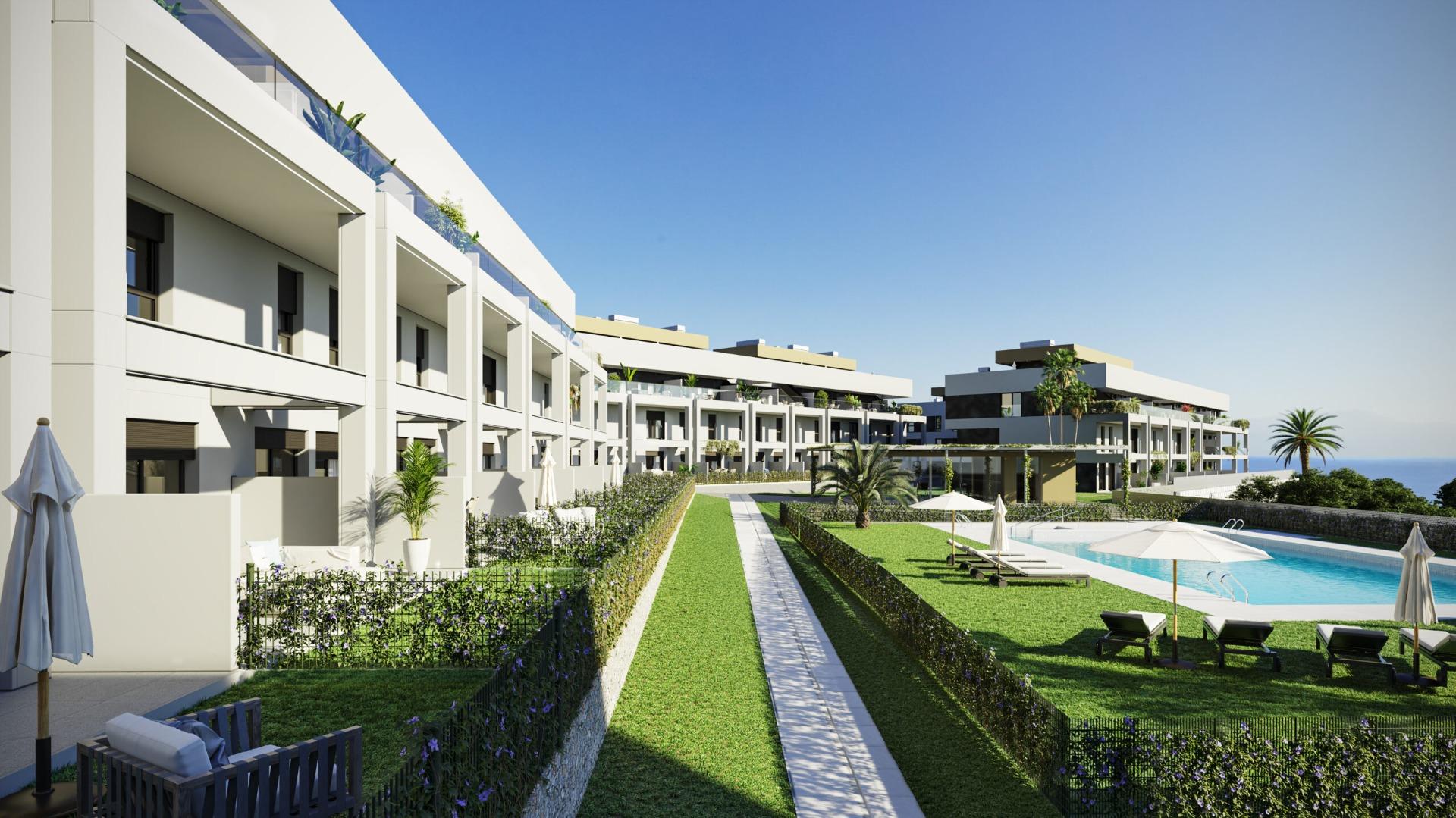 Neue Wohnanlage in Cancelada, Estepona