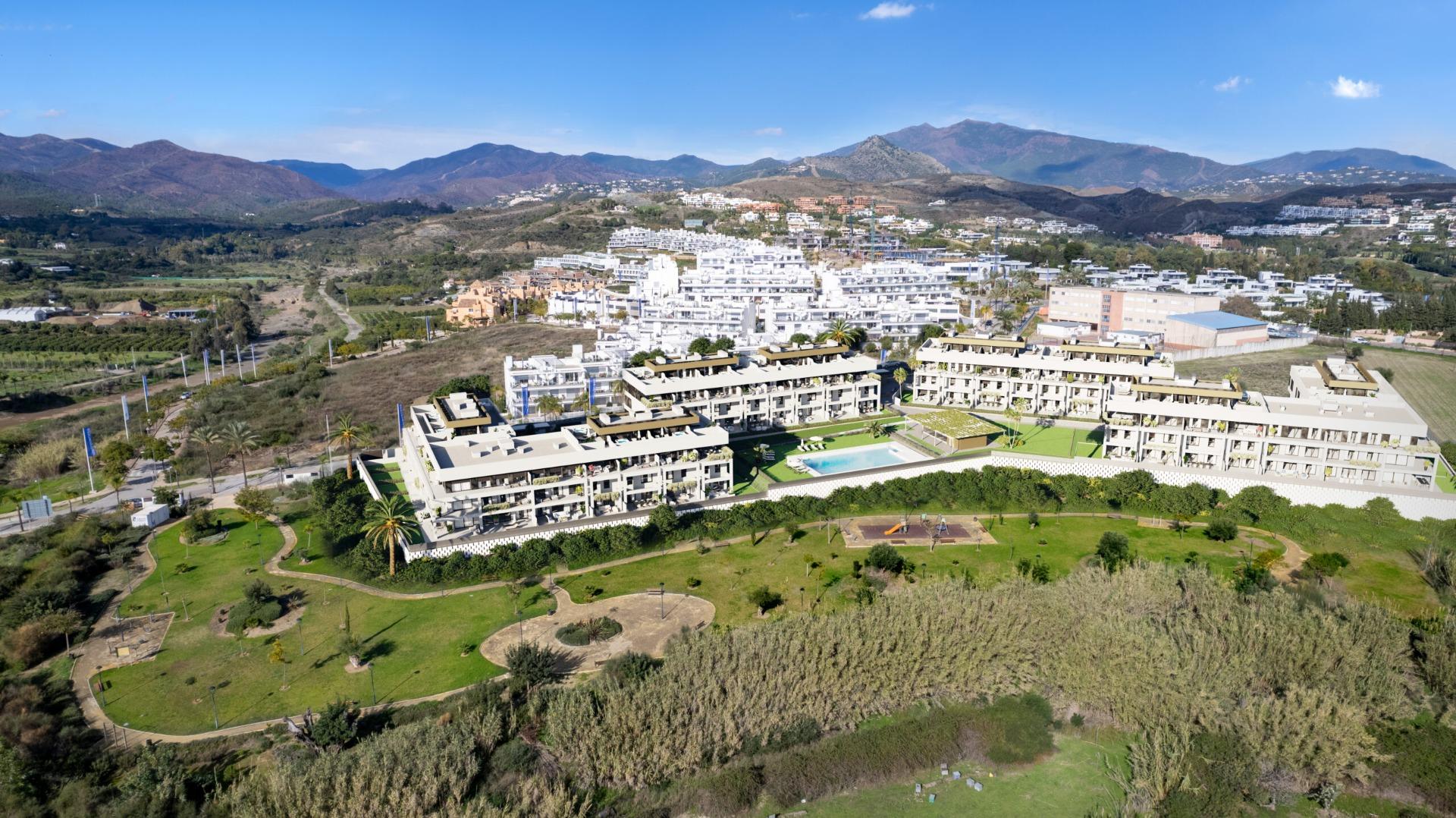 Neue Wohnanlage in Cancelada, Estepona