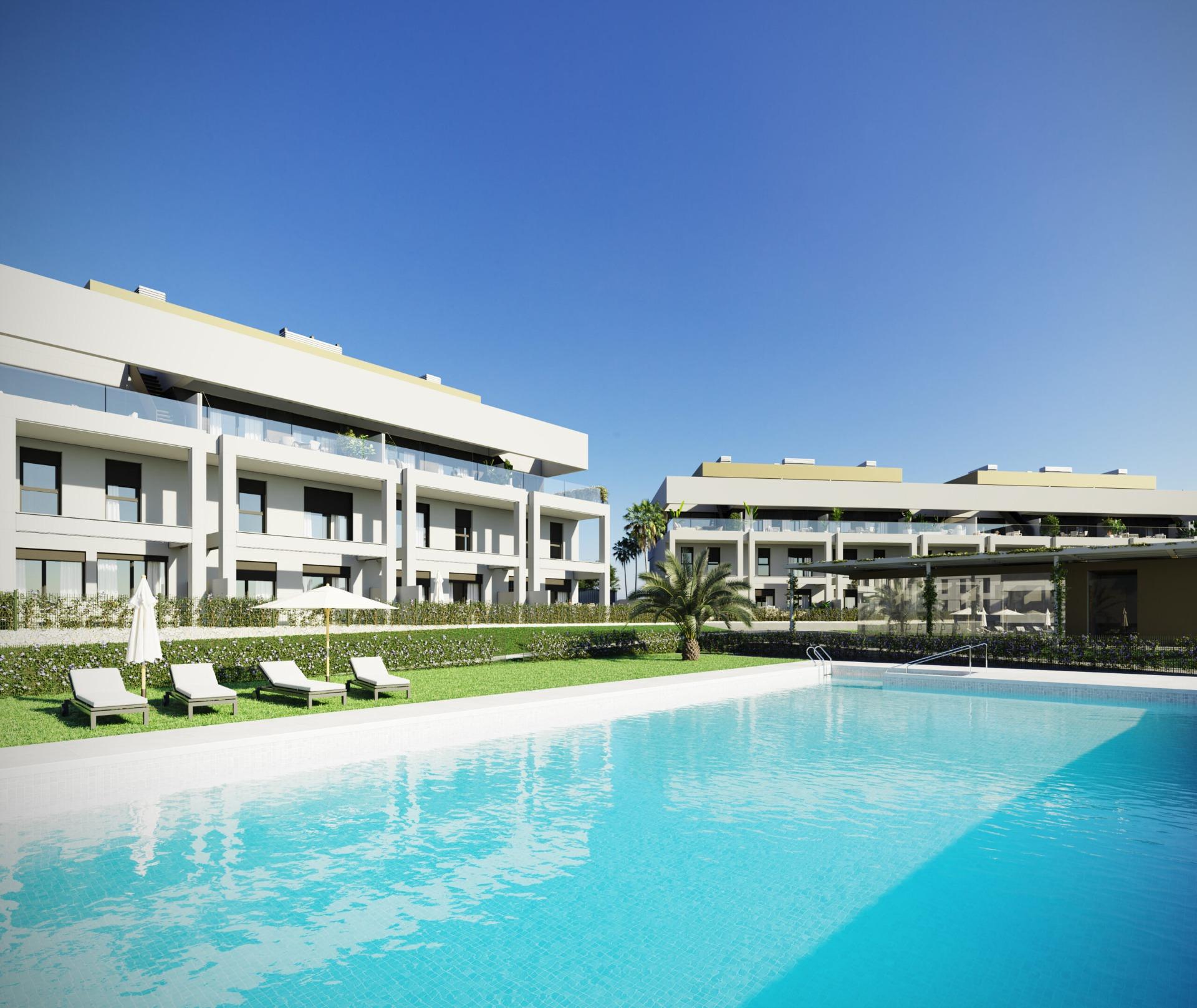 Neue Wohnanlage in Cancelada, Estepona