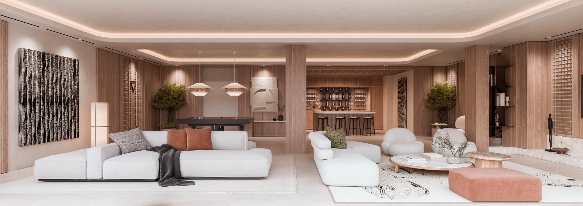 Villas y pareadas de lujo en Sierra Blanca, Marbella