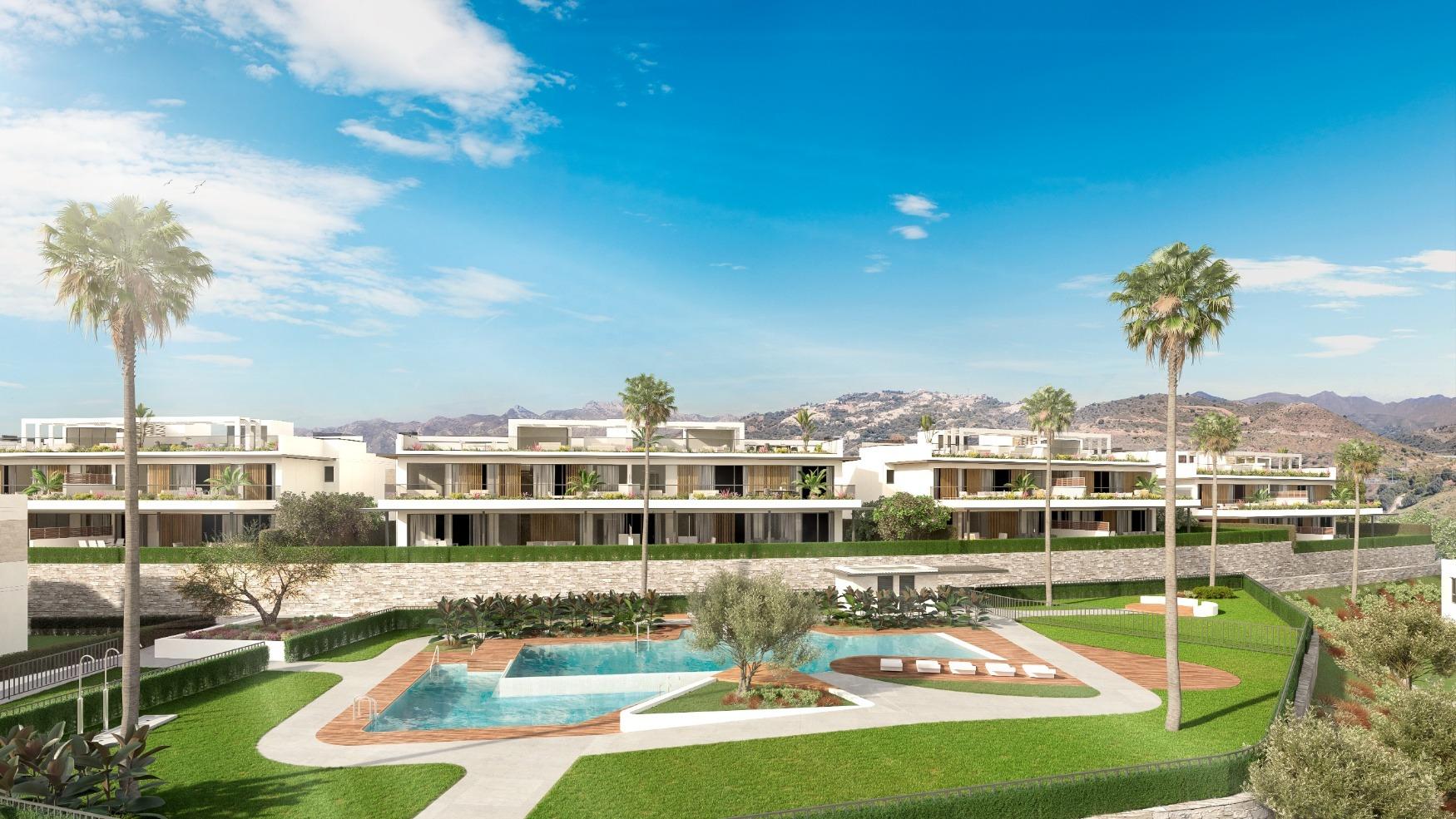 Promoción de apartamentos de lujo en Santa Clara Golf, Marbella