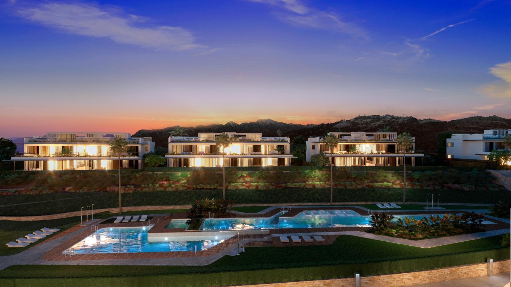 New luxury apartments in Santa Clara Golf, Marbella