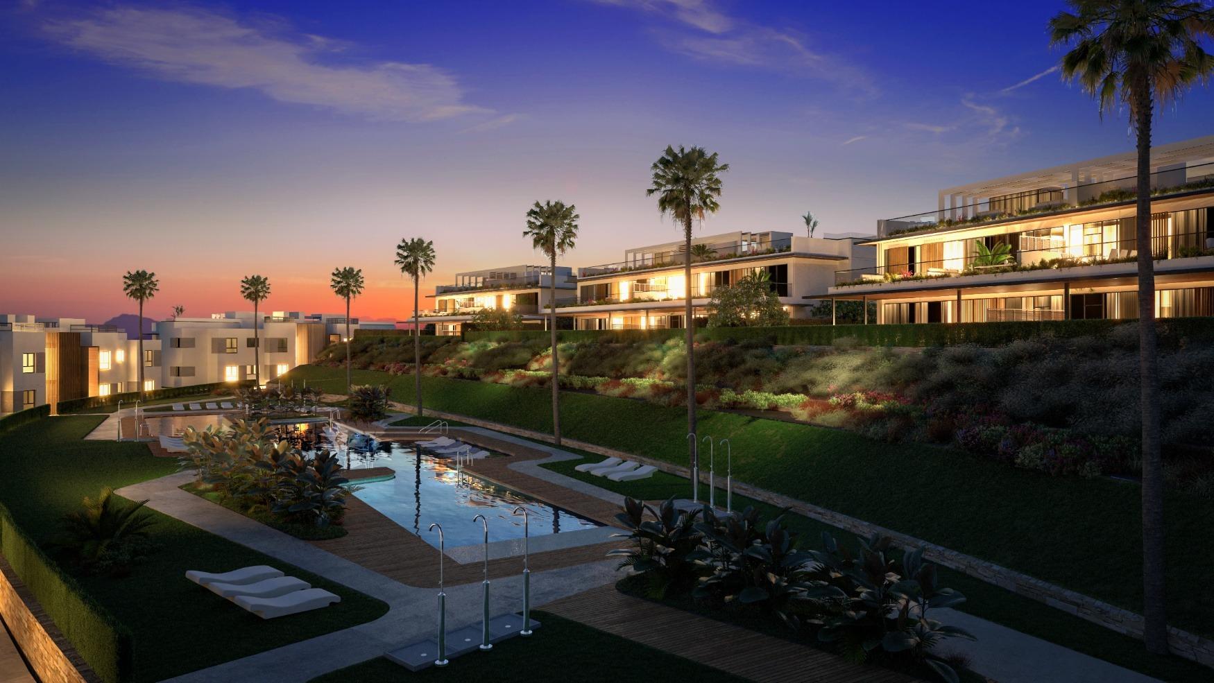 New luxury apartments in Santa Clara Golf, Marbella