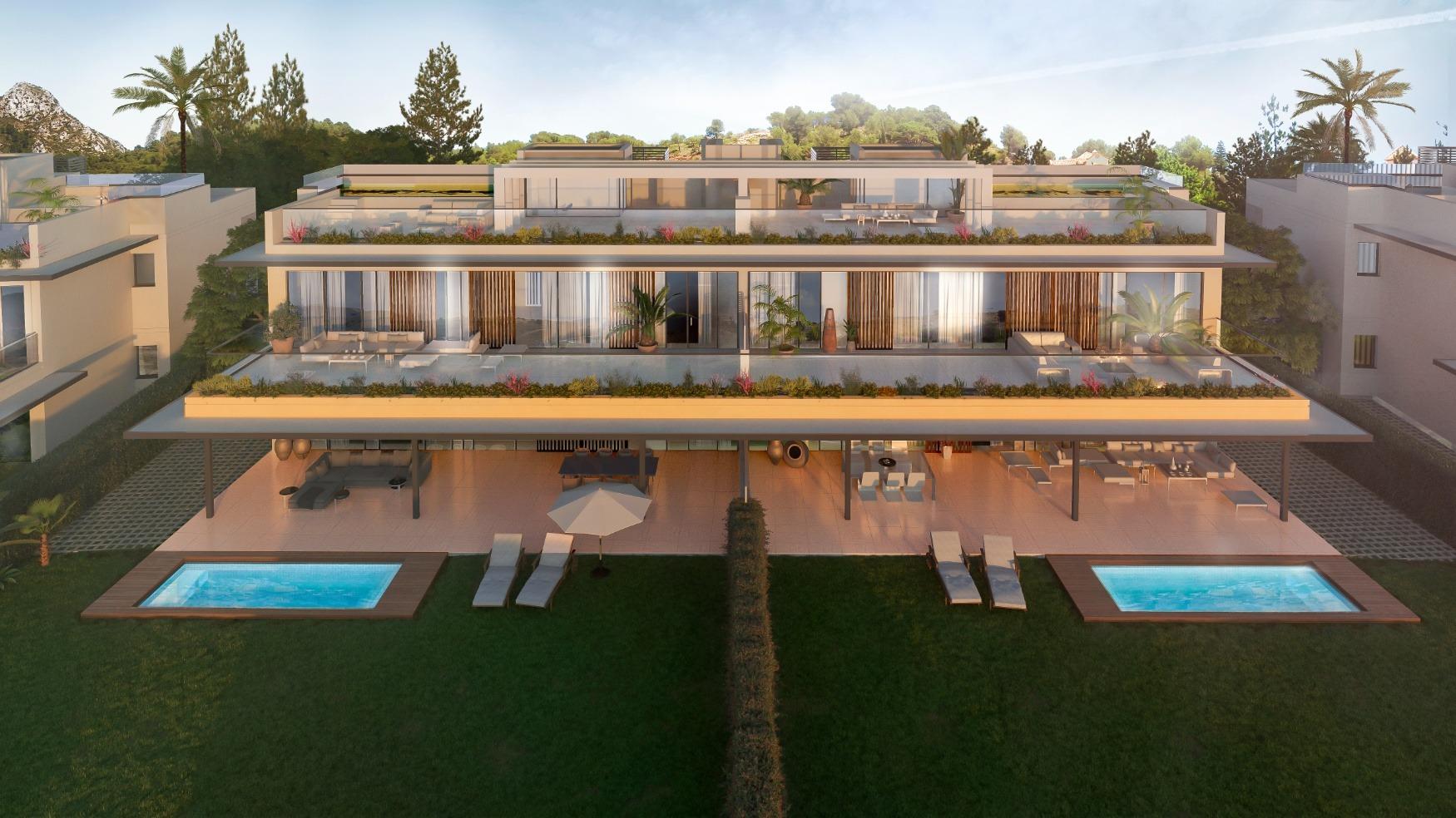 New luxury apartments in Santa Clara Golf, Marbella