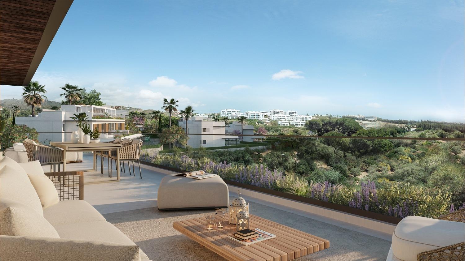 New luxury apartments in Santa Clara Golf, Marbella