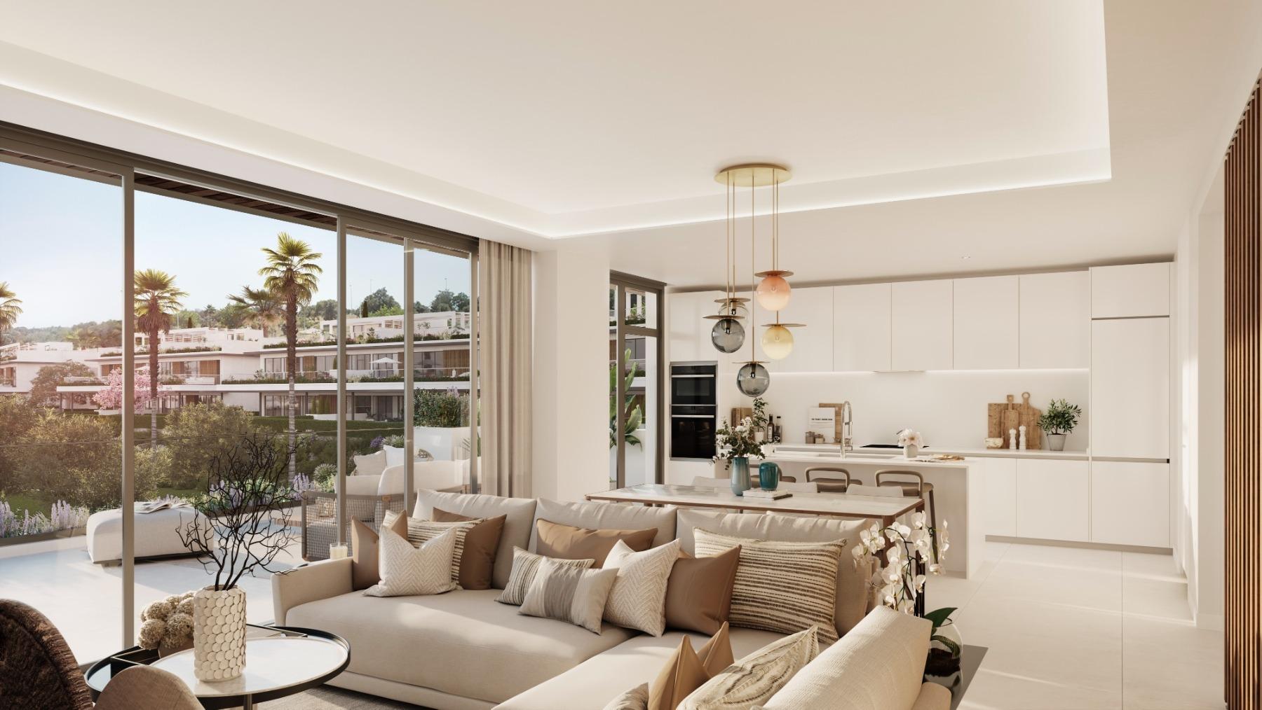 New luxury apartments in Santa Clara Golf, Marbella