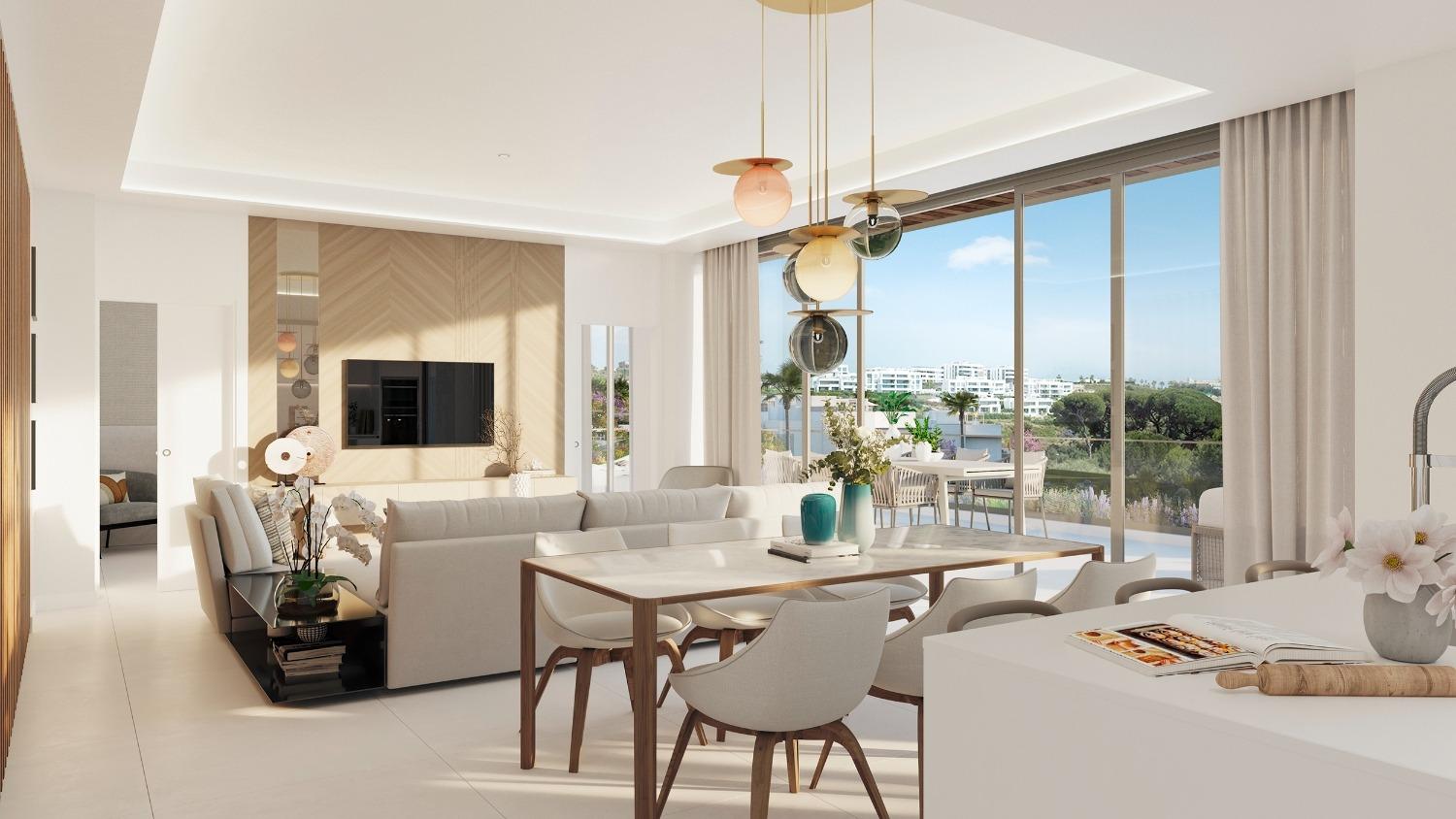 New luxury apartments in Santa Clara Golf, Marbella