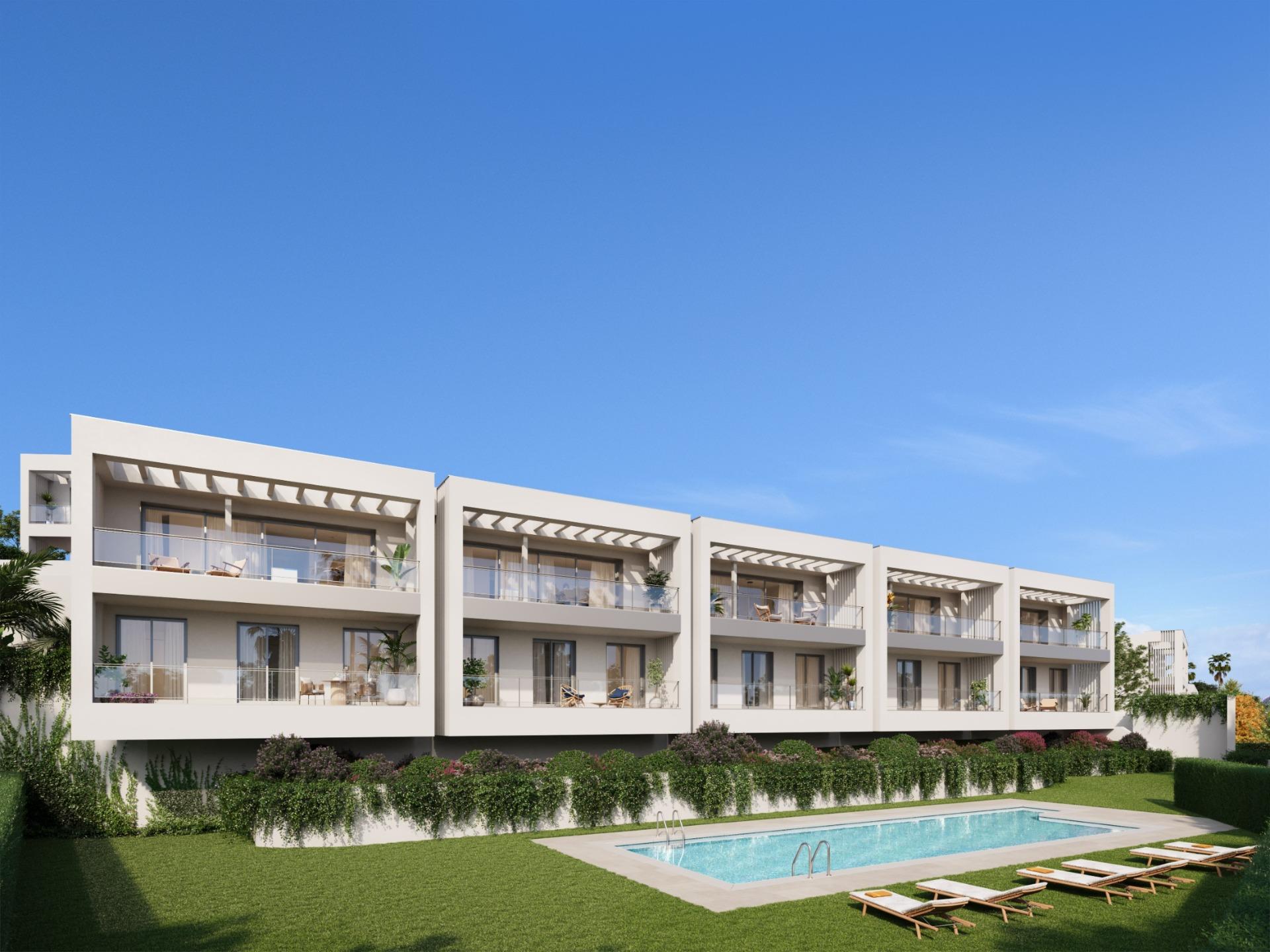 Promoción de casas adosadas en Elviria, Marbella