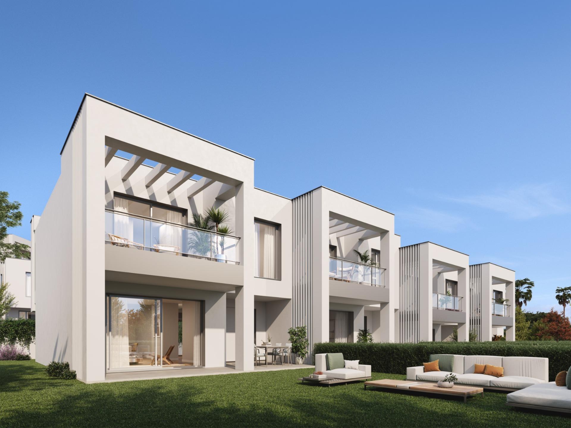 Promoción de casas adosadas en Elviria, Marbella