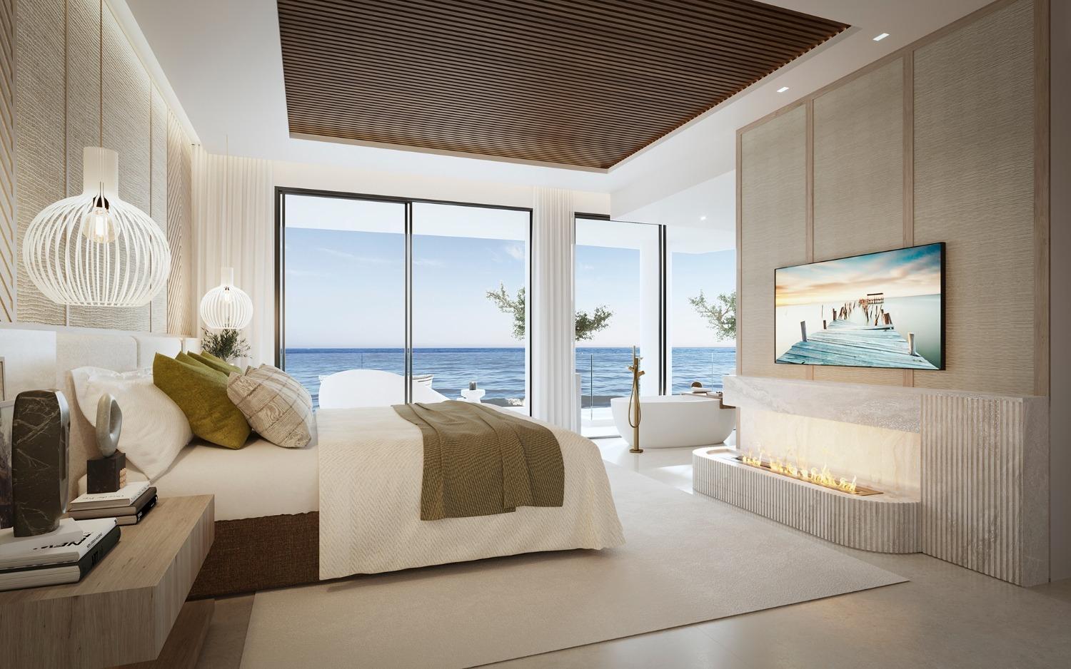 Villas pareadas en 1ª línea de playa de Marbella Este