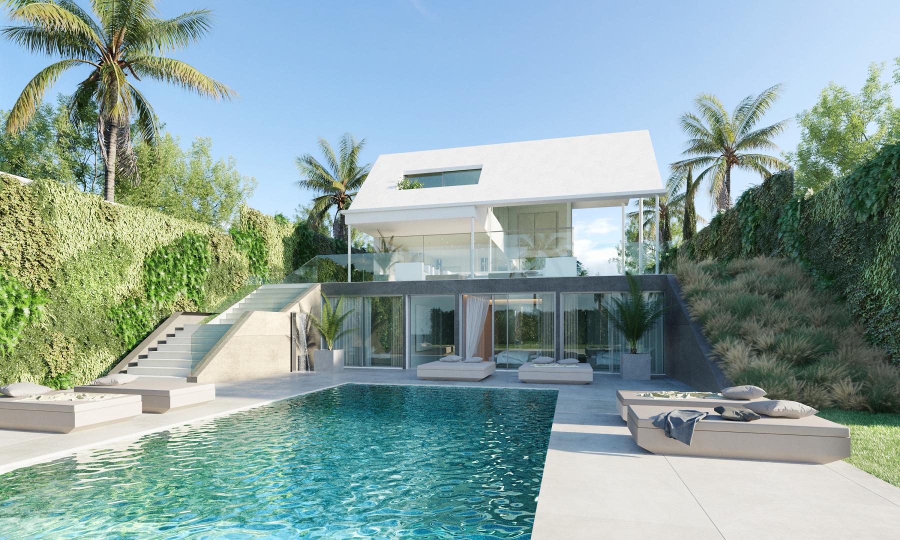 Villa de obra nueva en El Higuerón