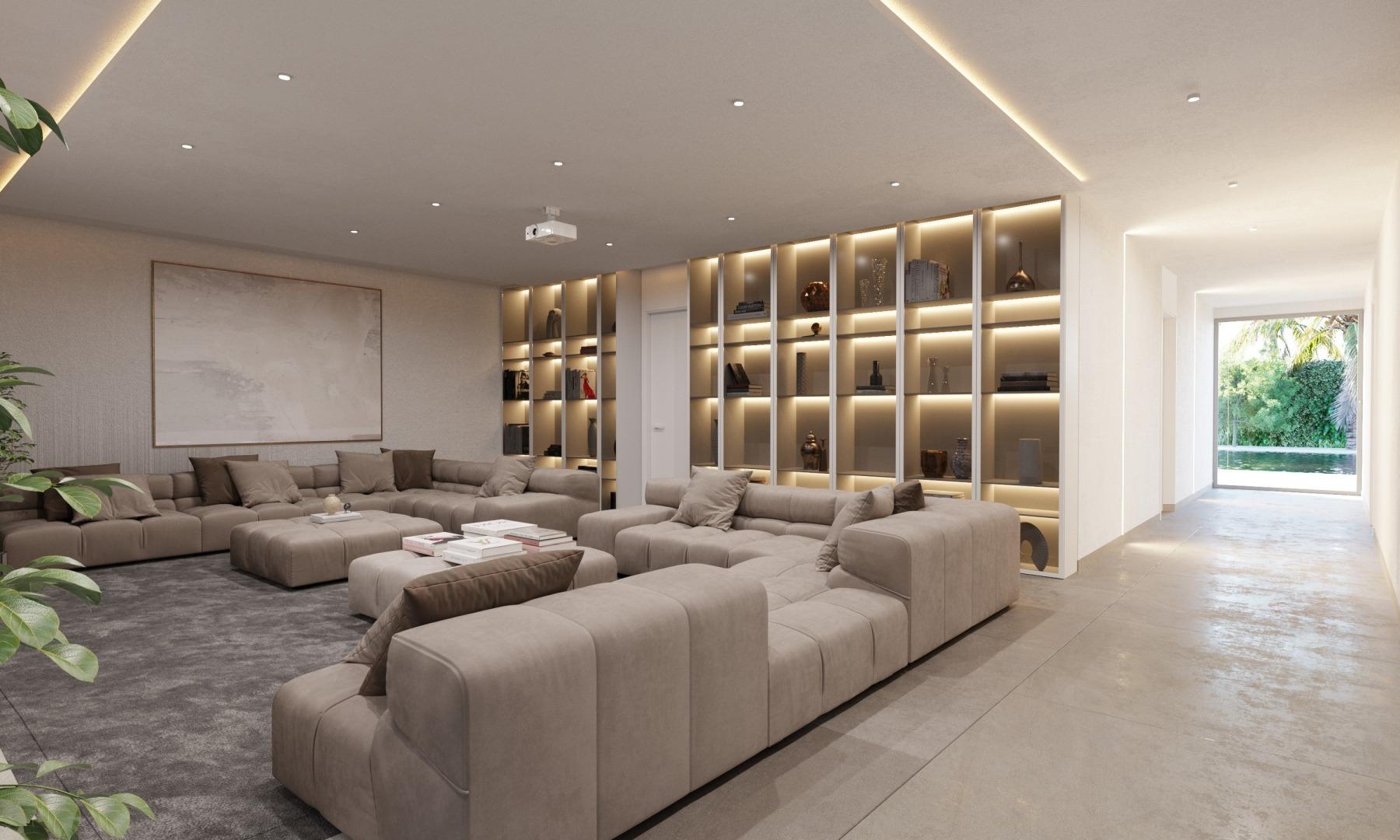 Villa de obra nueva en El Higuerón