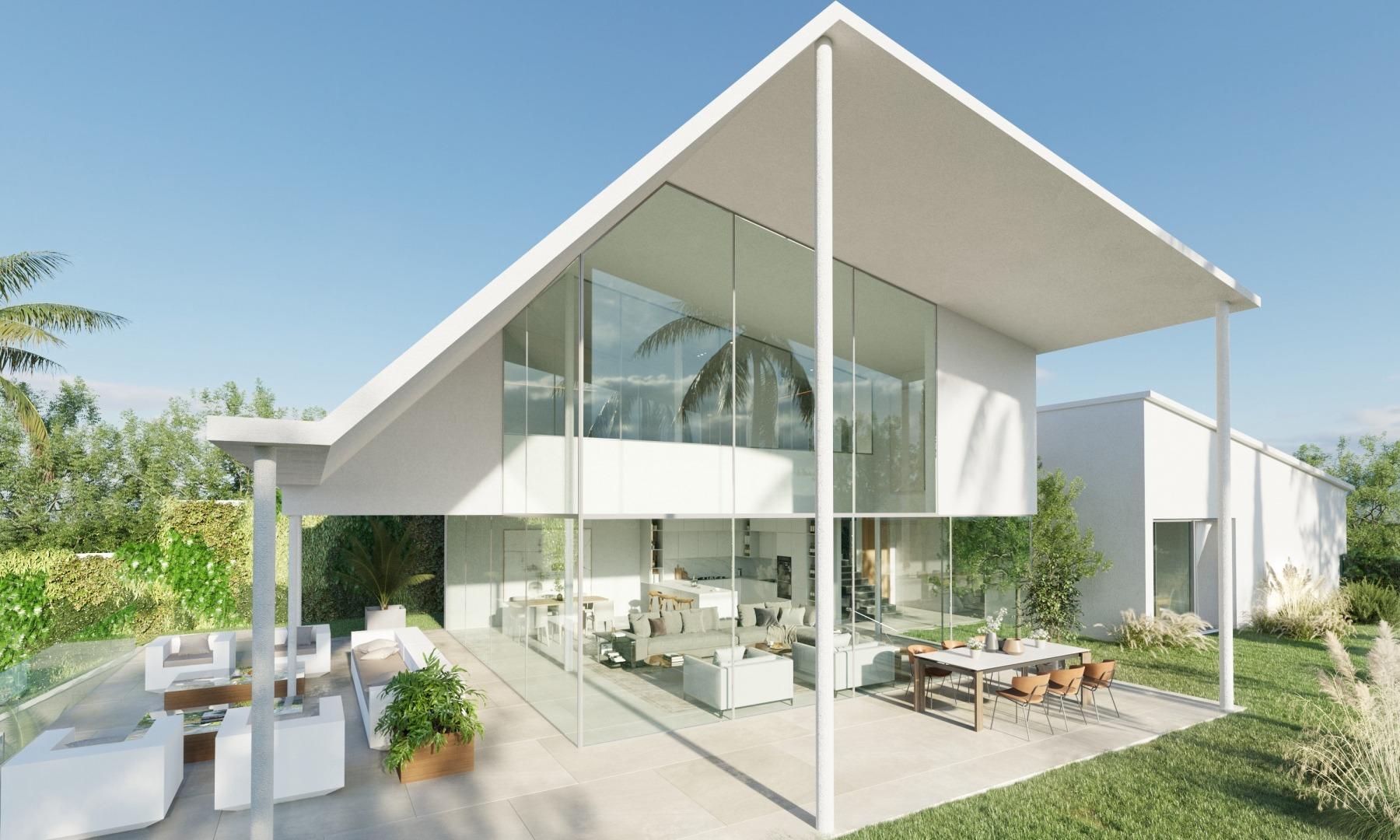 Villa de obra nueva en El Higuerón
