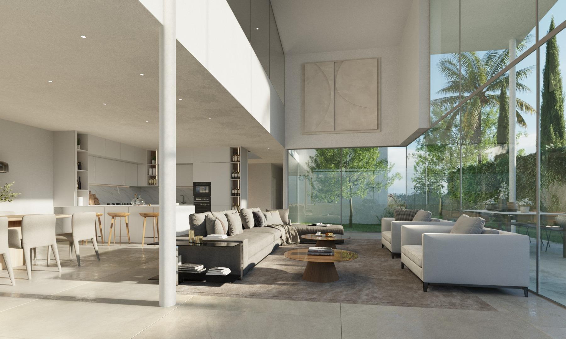 Villa de obra nueva en El Higuerón