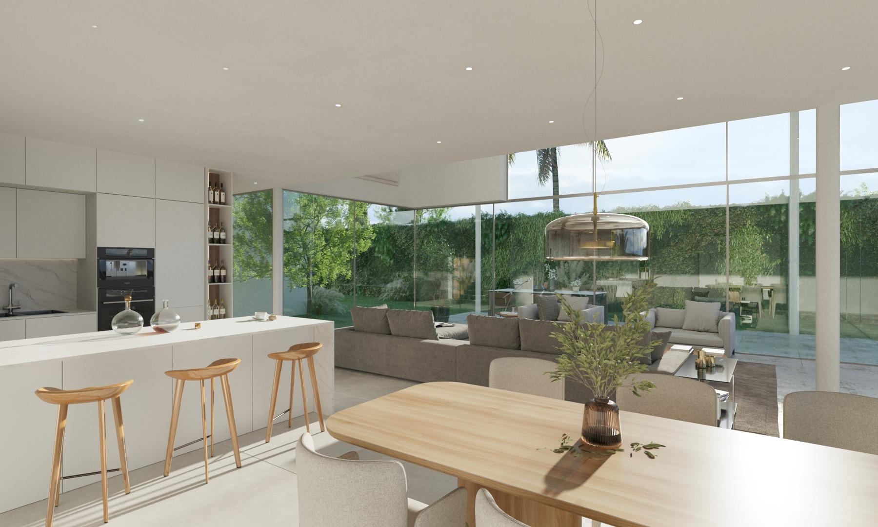 Villa de obra nueva en El Higuerón