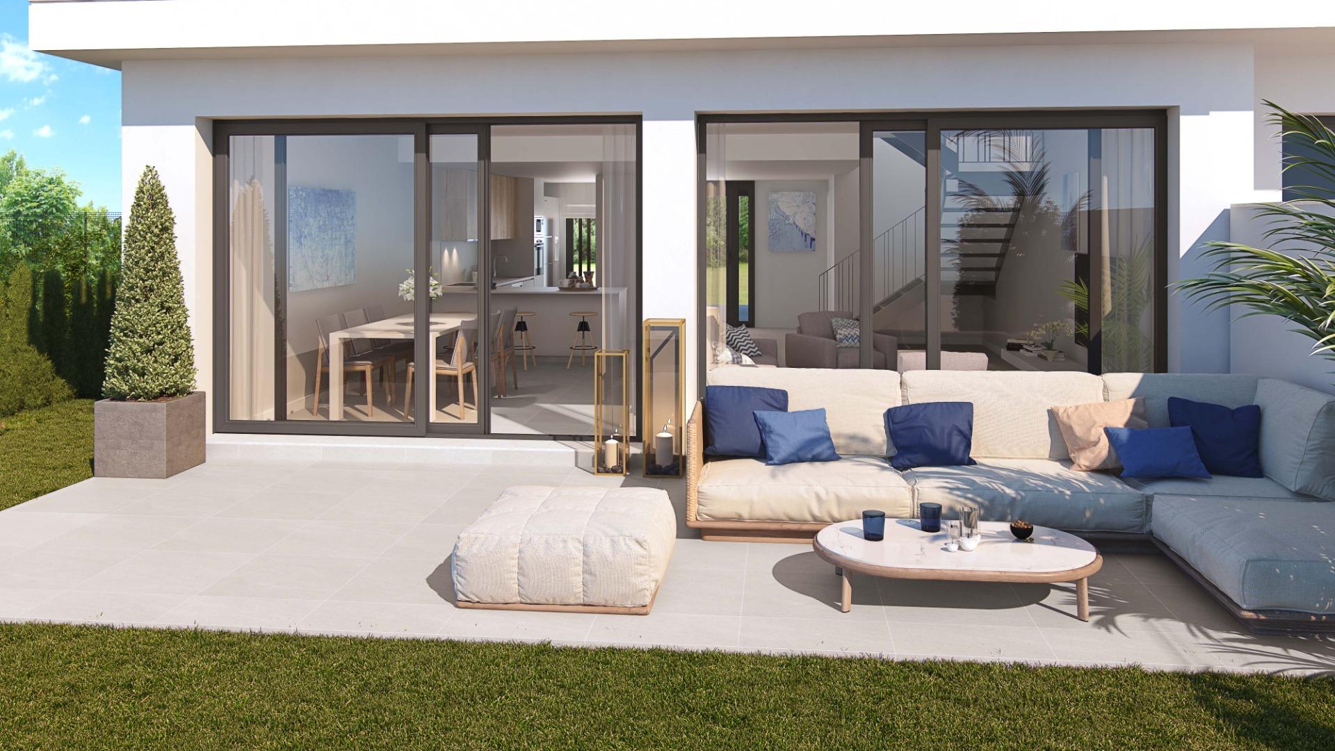 Frontline golf townhouses in San Roque