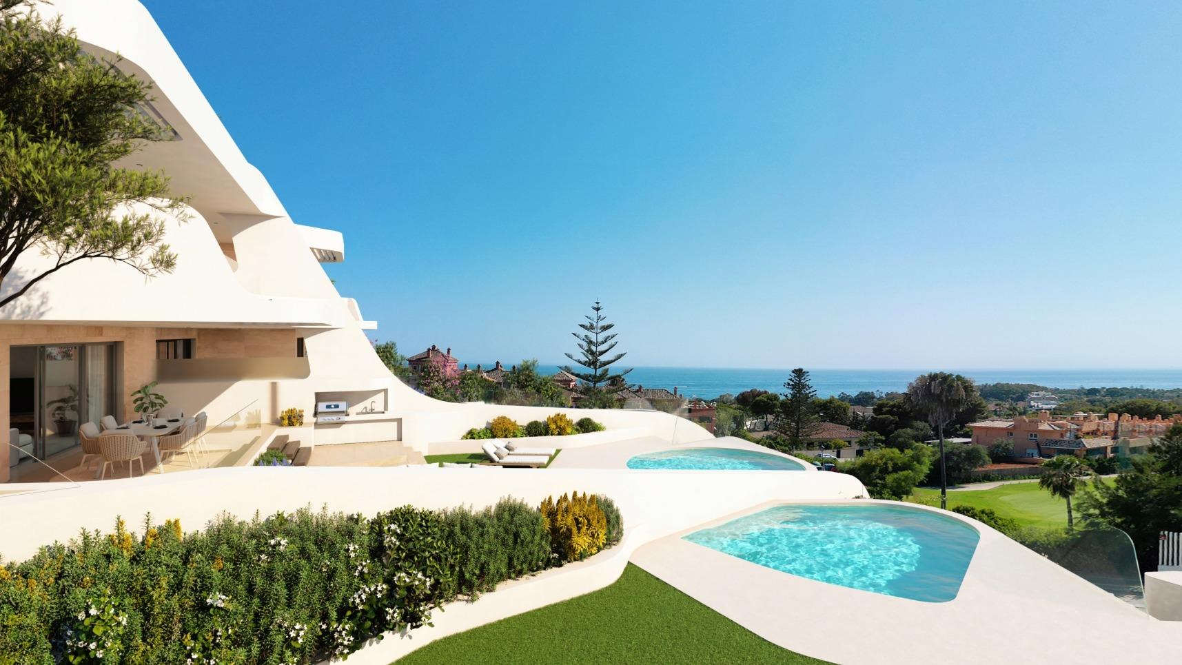 Promoción de apartamentos en Cabopino, Marbella