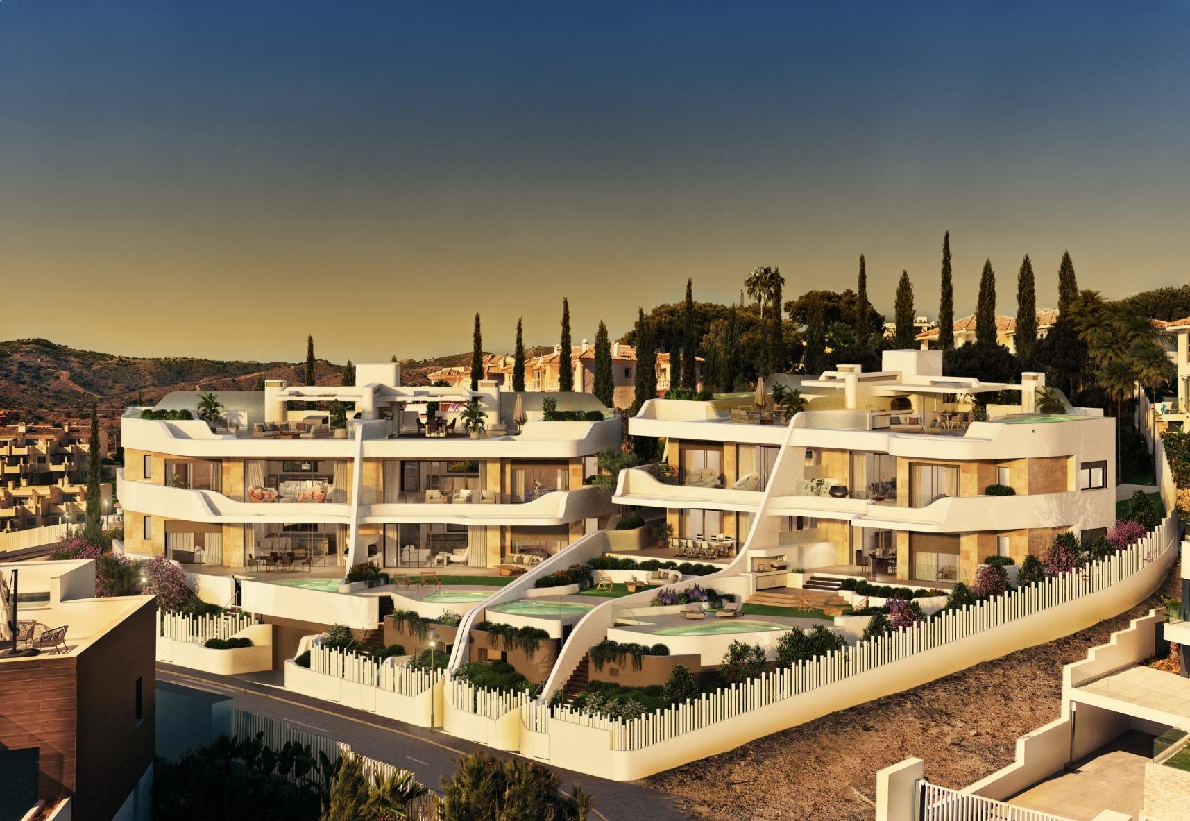 Promoción de apartamentos en Cabopino, Marbella