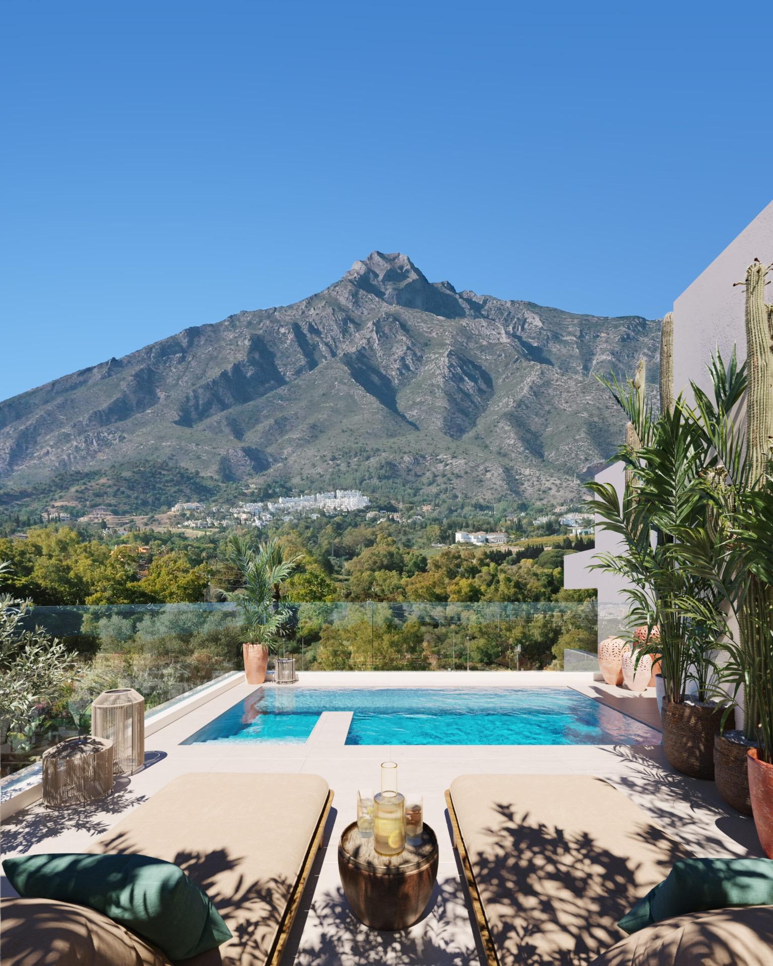 Promoción de viviendas en la Milla de Oro de Marbella