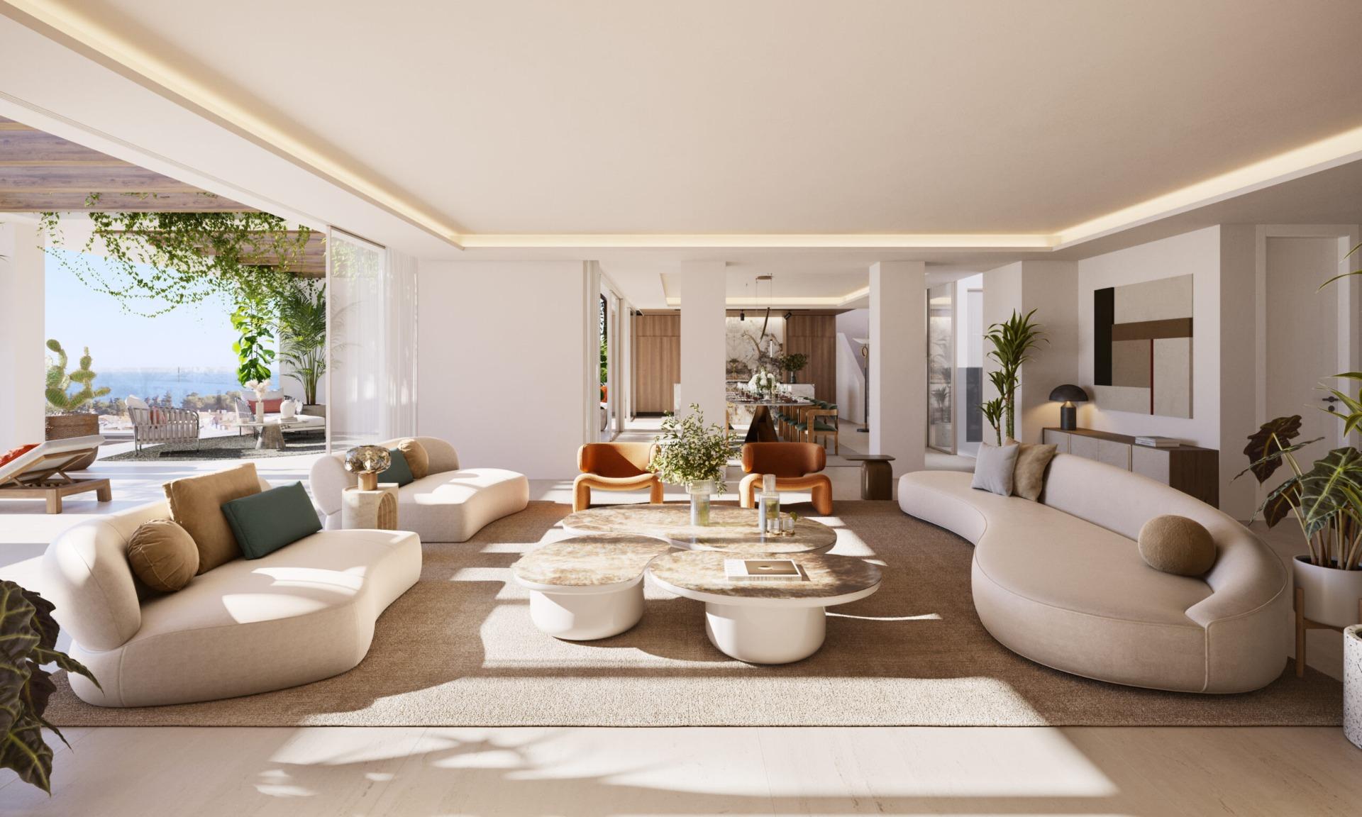 Promoción de viviendas en la Milla de Oro de Marbella