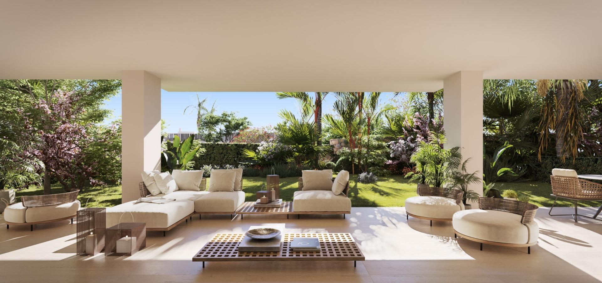 Promoción de viviendas en la Milla de Oro de Marbella