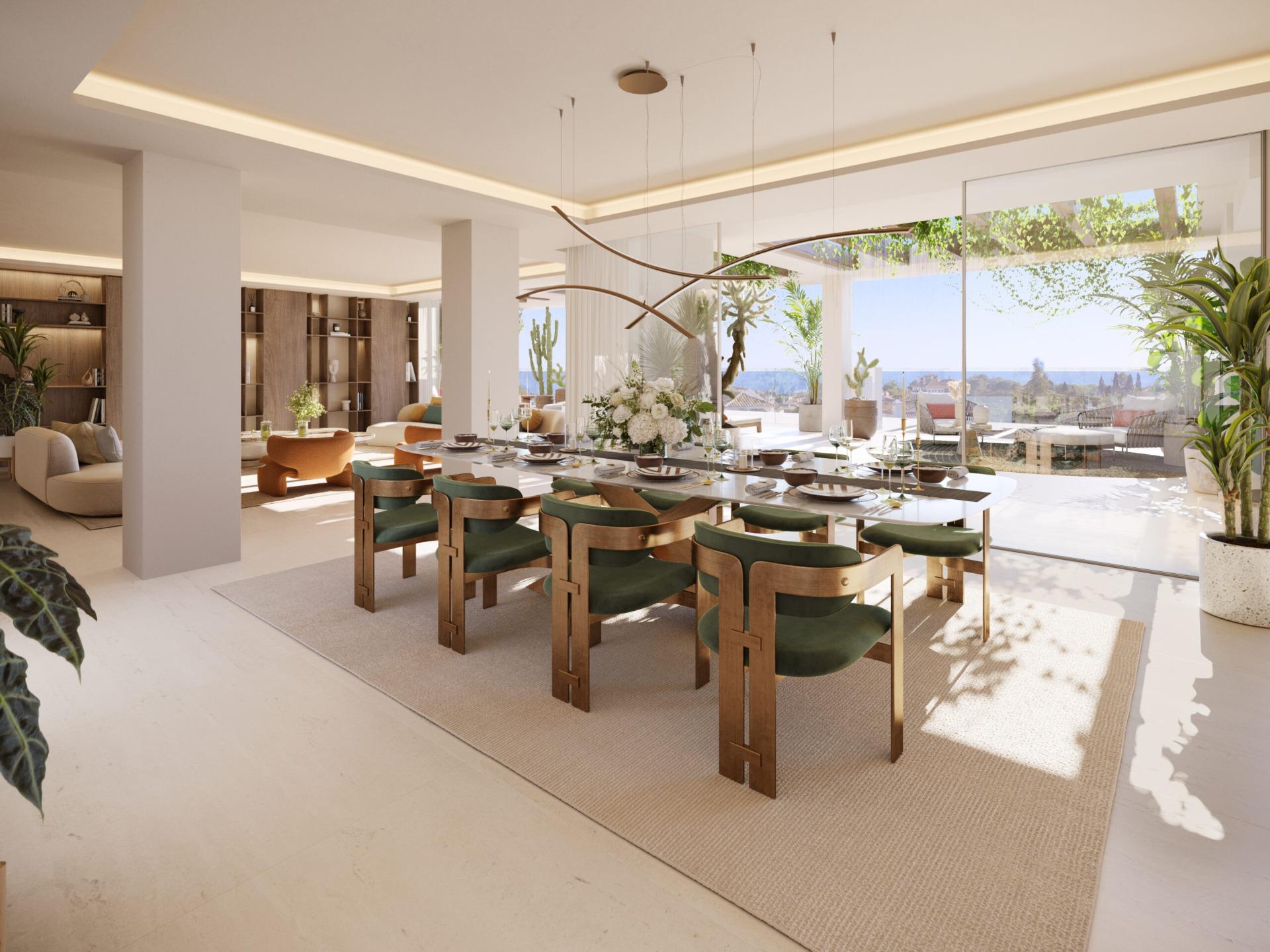 Promoción de viviendas en la Milla de Oro de Marbella