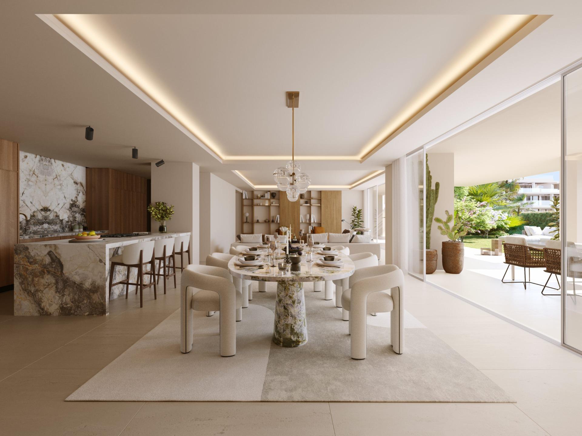 Promoción de viviendas en la Milla de Oro de Marbella
