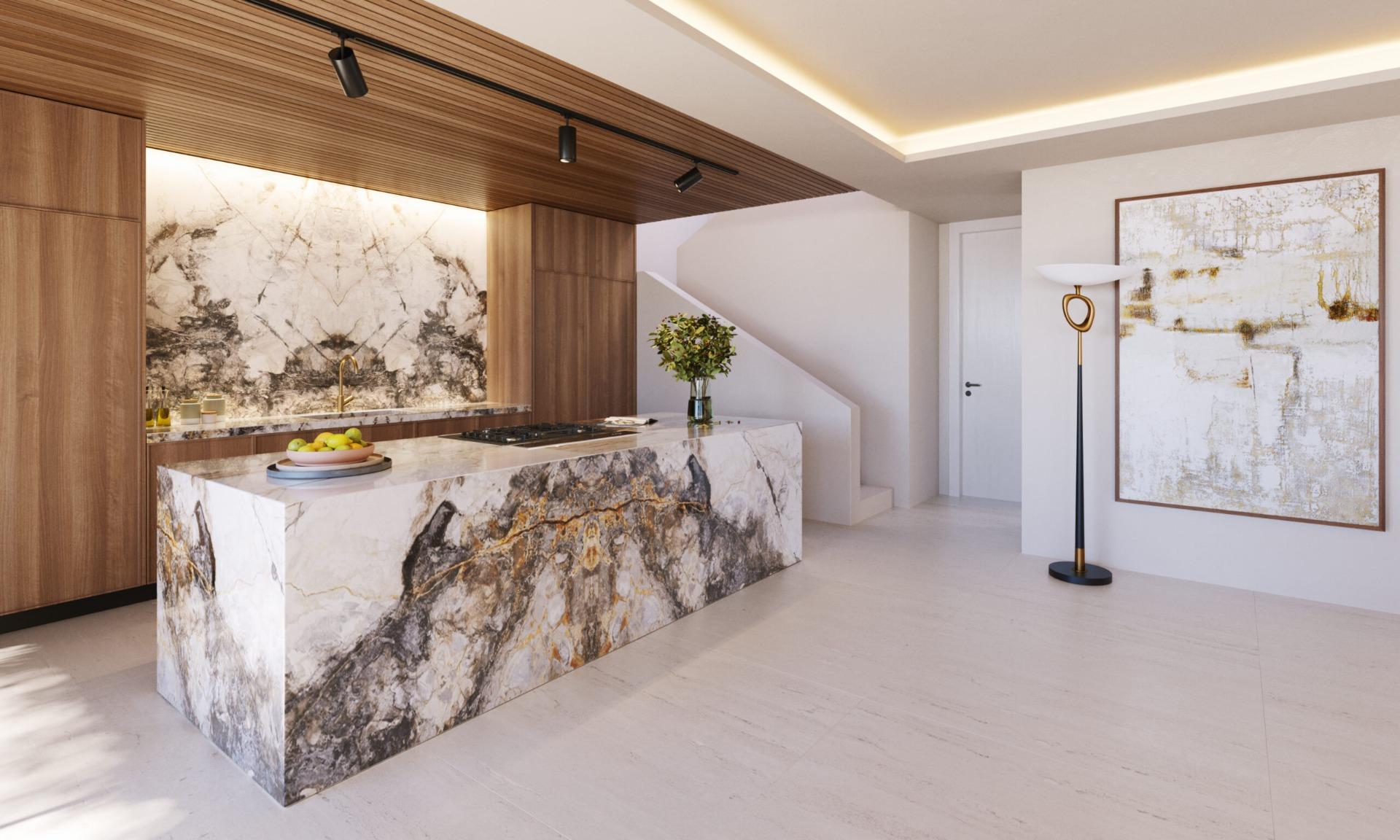 Promoción de viviendas en la Milla de Oro de Marbella
