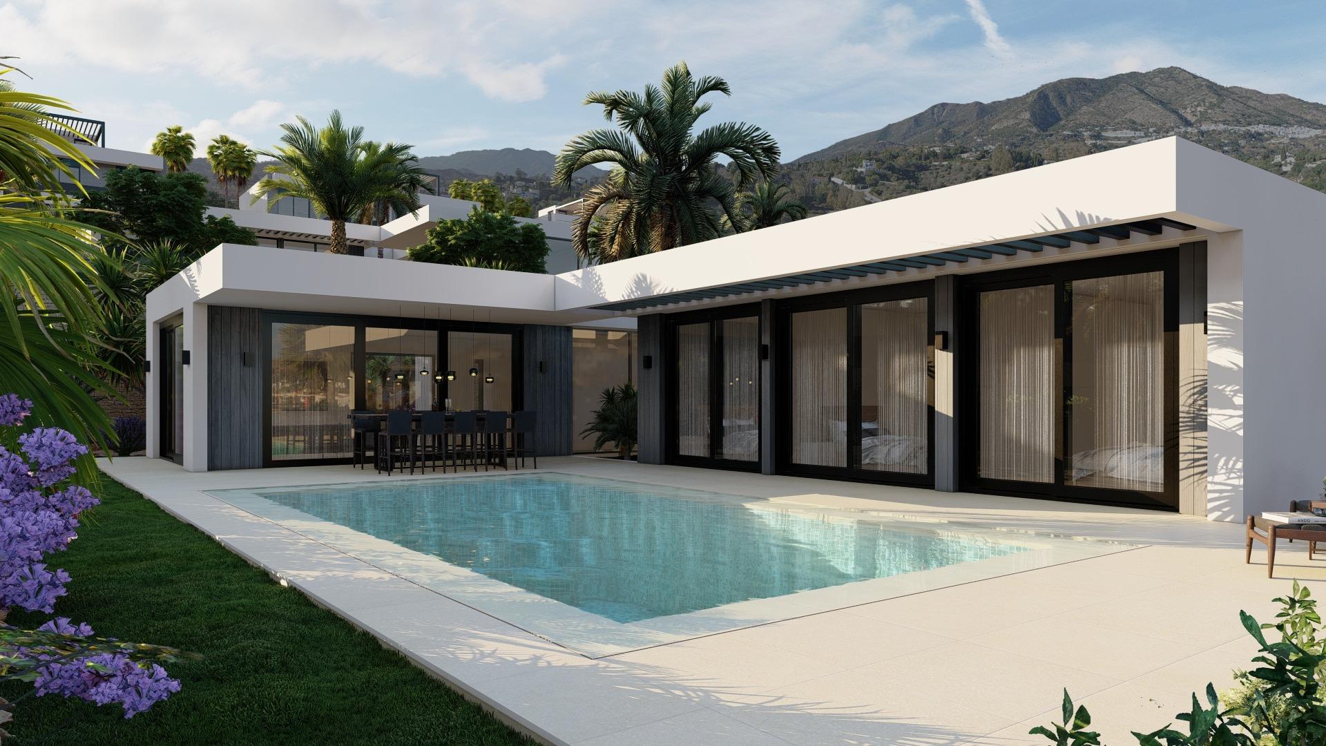 Villas de obra nueva en Mijas