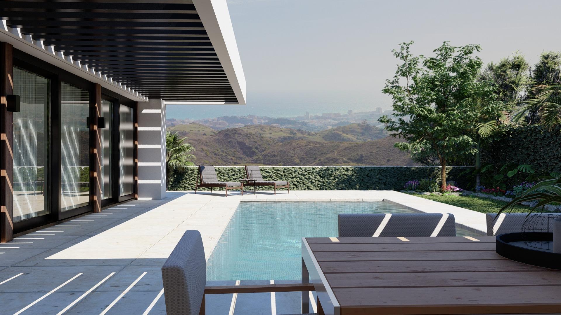 Villas de obra nueva en Mijas