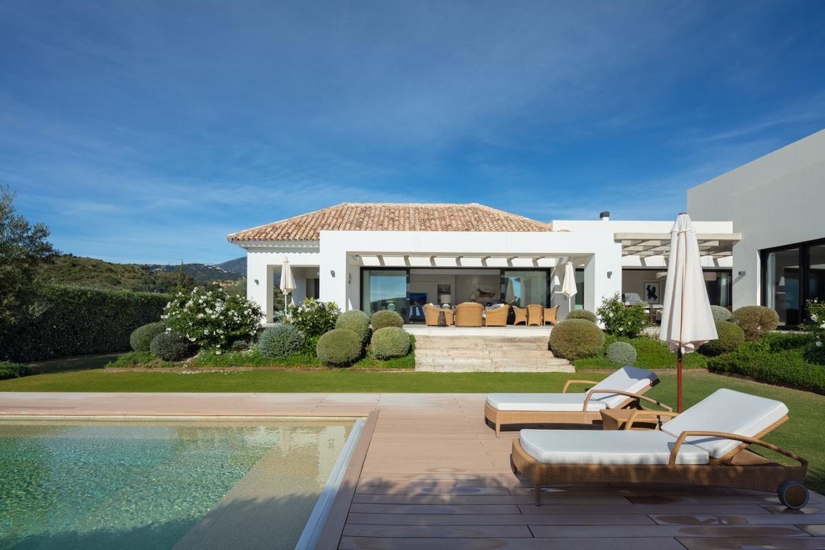 Villa Mediterránea en el Valle del Golf de Marbella