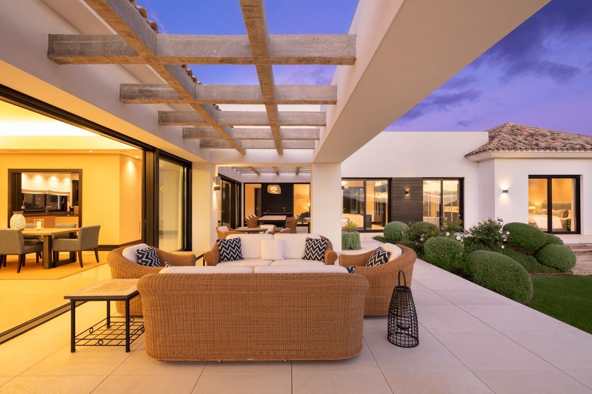 Villa Mediterránea en el Valle del Golf de Marbella