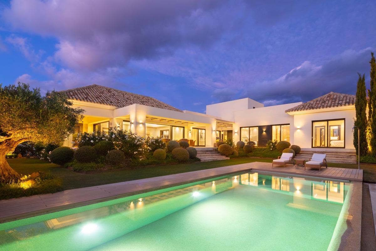 Villa Mediterránea en el Valle del Golf de Marbella