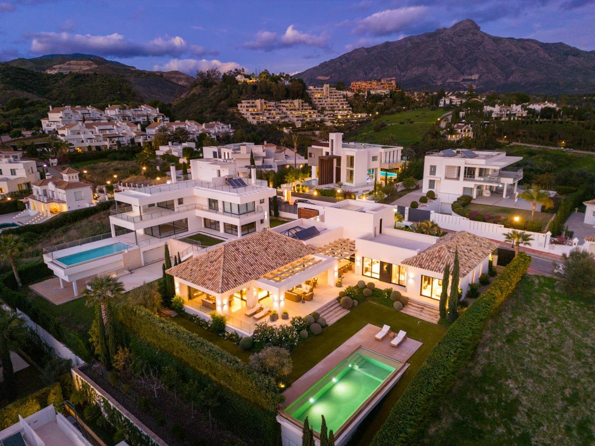 Villa Mediterránea en el Valle del Golf de Marbella