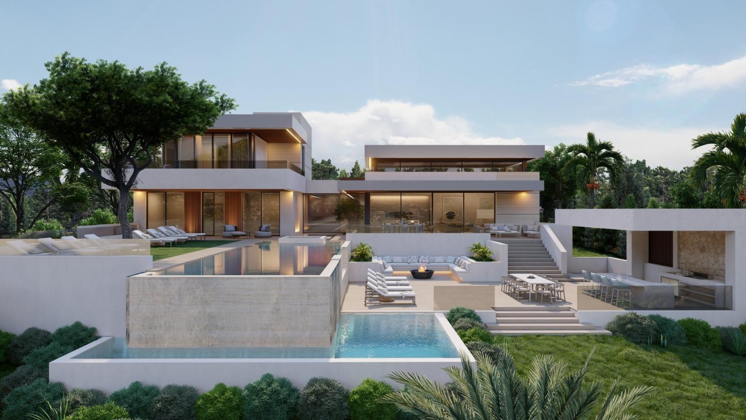 Parcela con proyecto de villa in Nueva Andalucía, Marbella