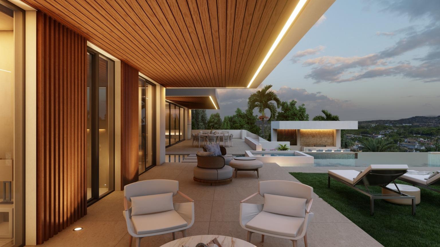 Parcela con proyecto de villa in Nueva Andalucía, Marbella